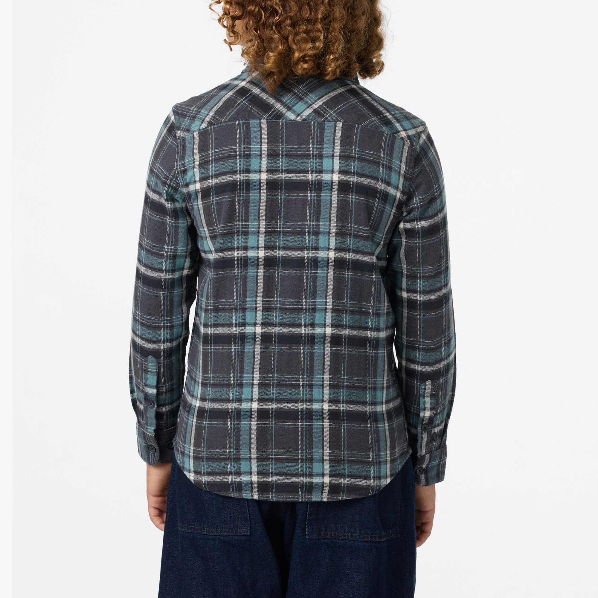 O'Neill Boys' Redmond Plaid Flannel Long Sleeve Shirt product image