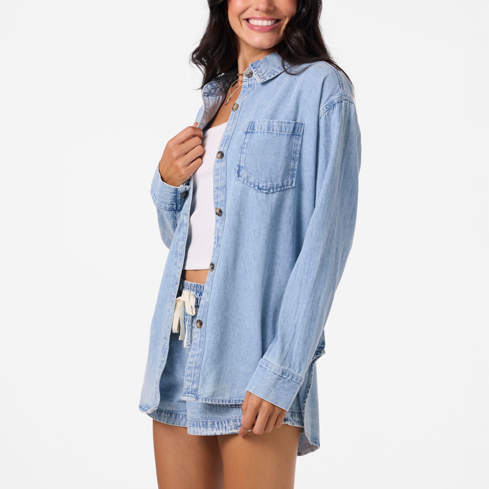 O'Neill Women's Sevie Denim Shacket product image