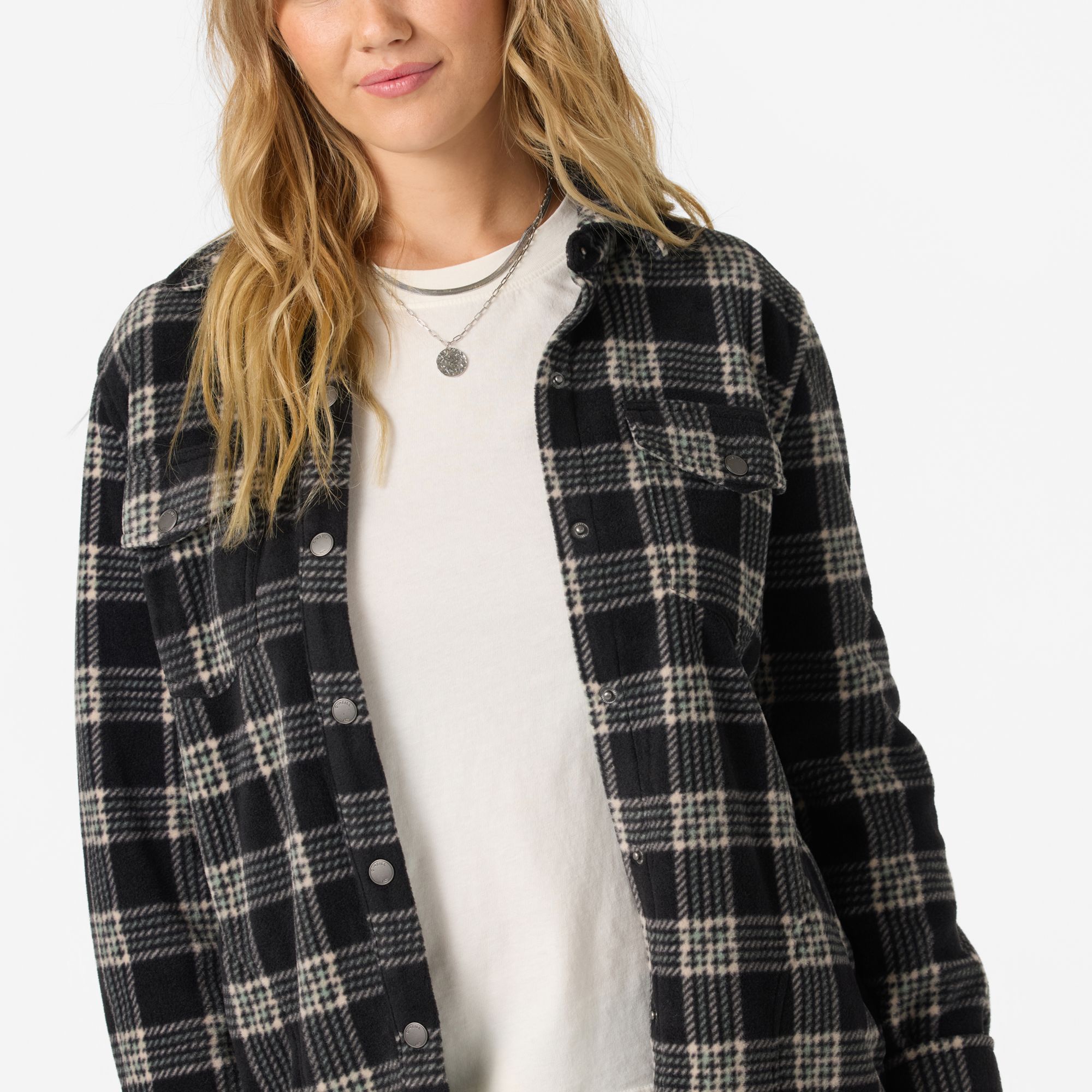 O'Neill Women's Zuma Superfleece Long Sleeve Flannel product image