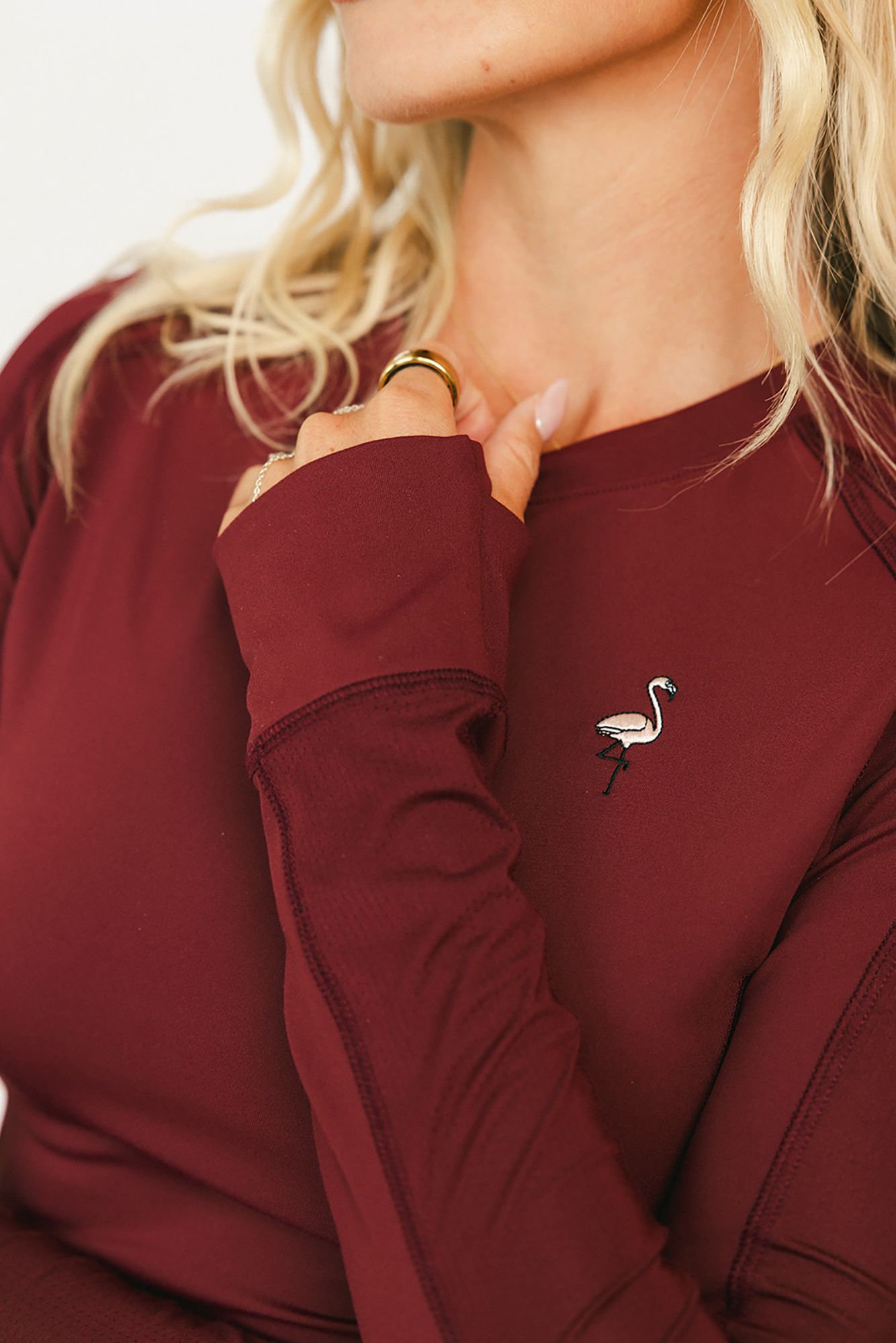 Fore All Women's Marie Long Sleeve Golf Shirt product image