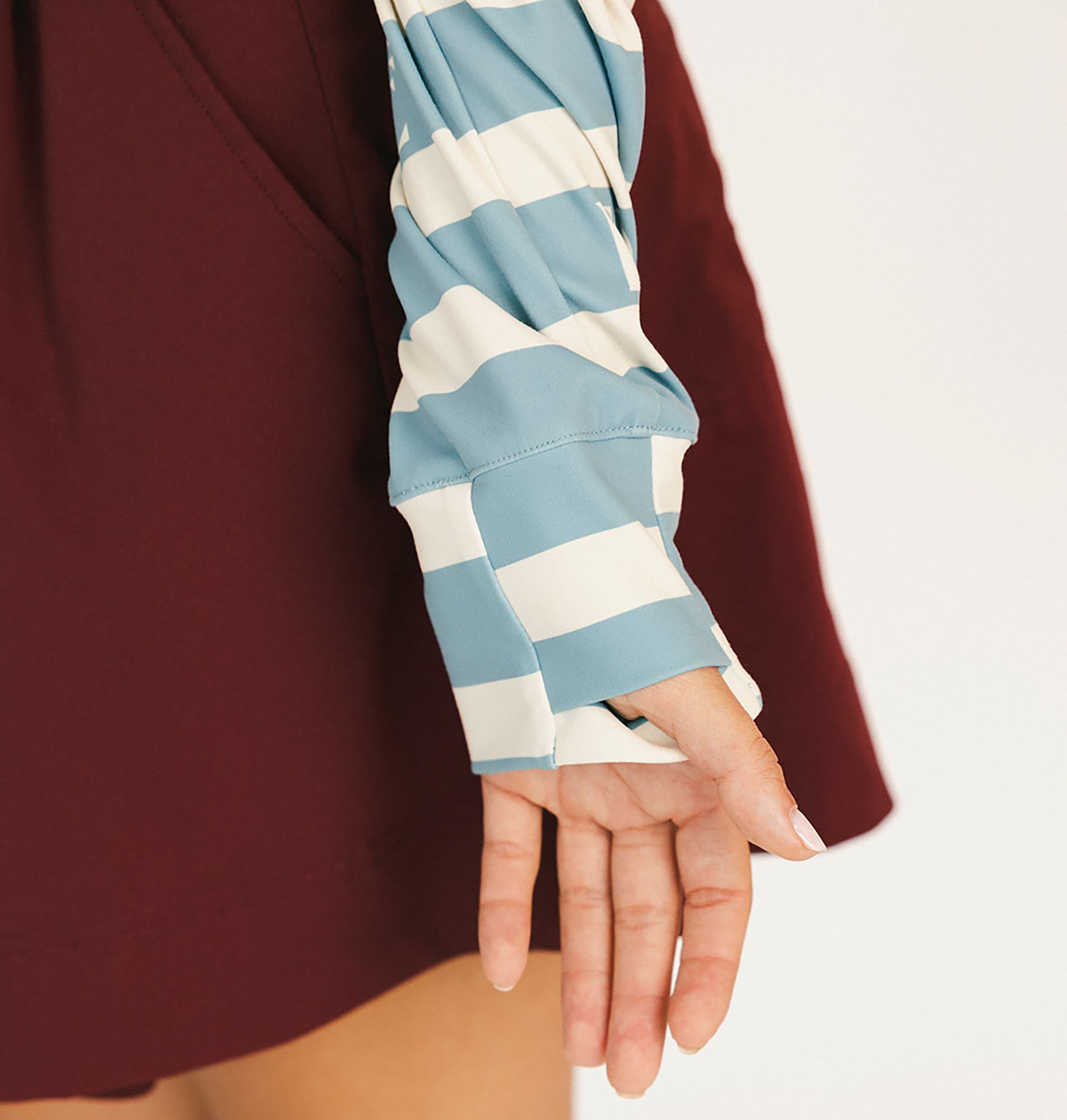 Fore All Women's Lottie Mock Neck Golf Shirt product image