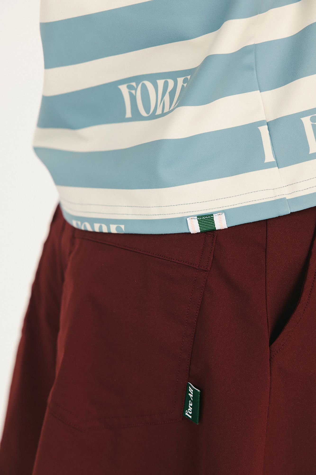 Fore All Women's Lottie Mock Neck Golf Shirt product image