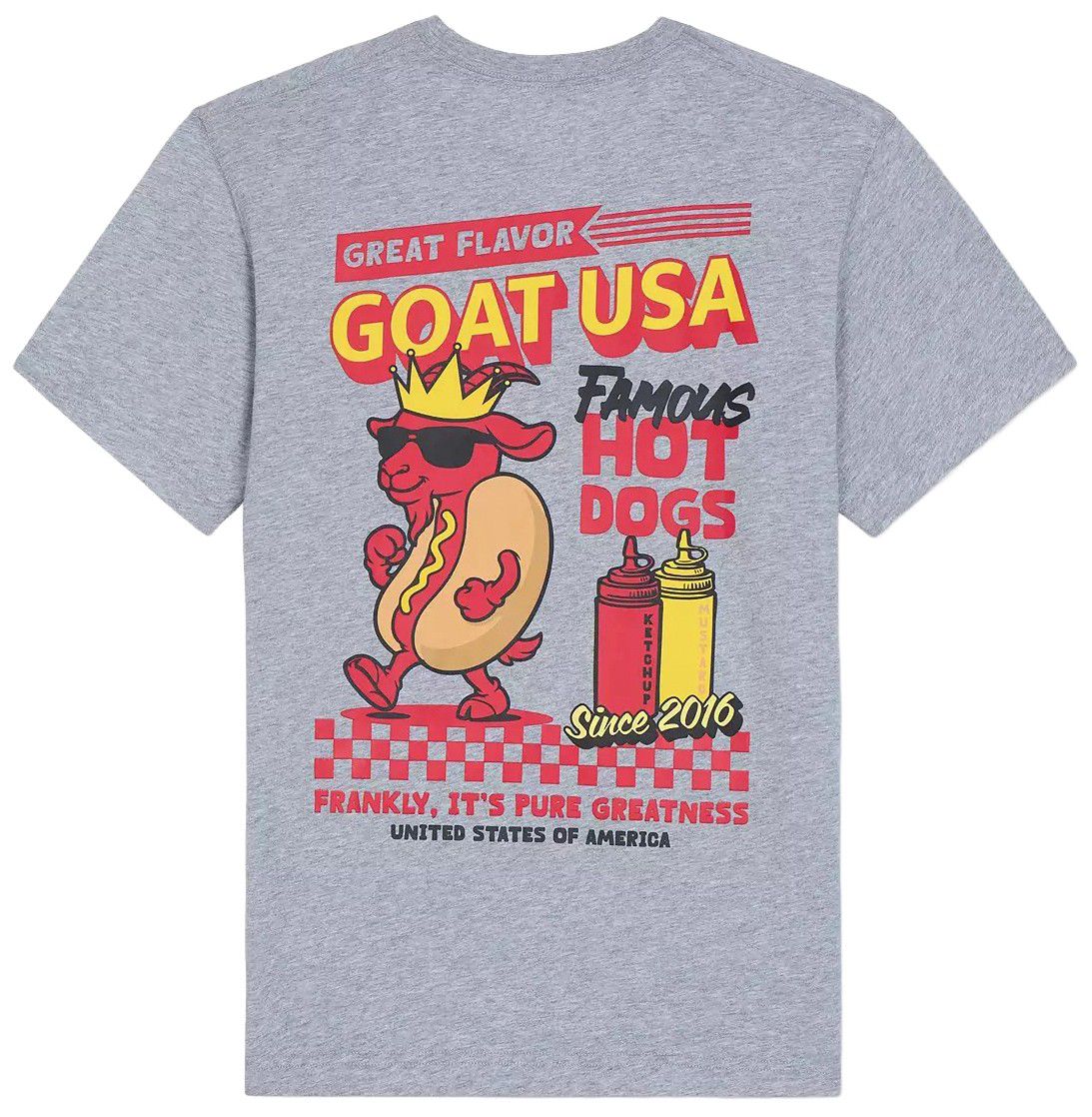 GOAT USA Boys' Famous Hot Dog T-Shirt product image