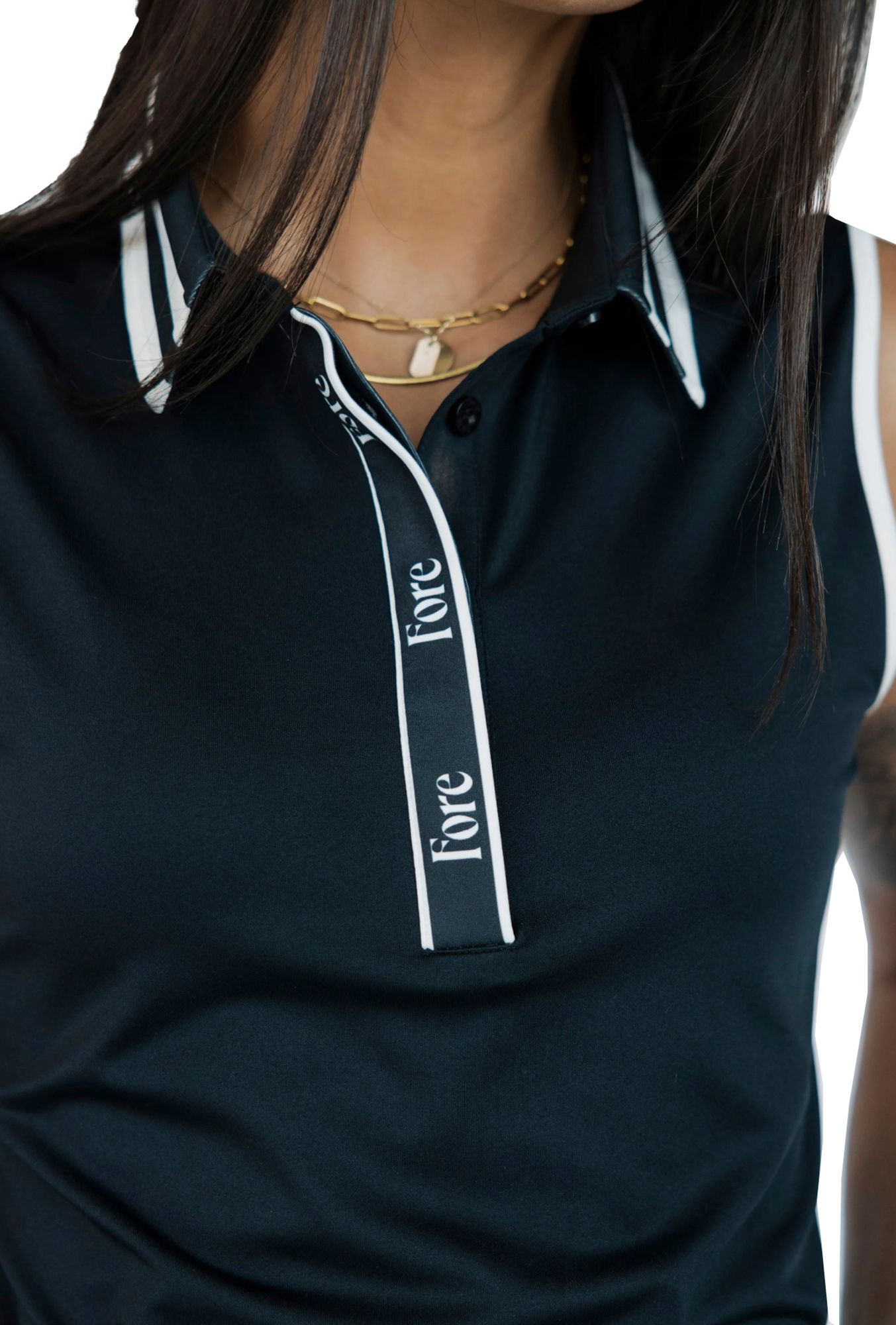 Fore All Women's Moore Sleeveless Golf Polo product image