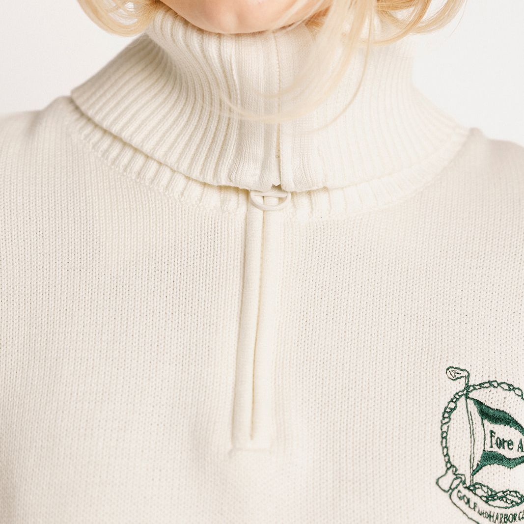 Fore All Women's Nautical Golf ¼ Zip product image