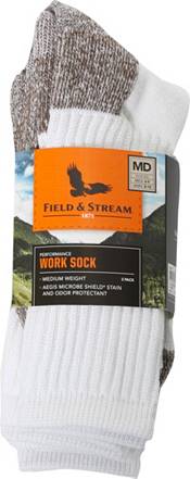 Field & Stream Work Crew Socks 3 Pack product image