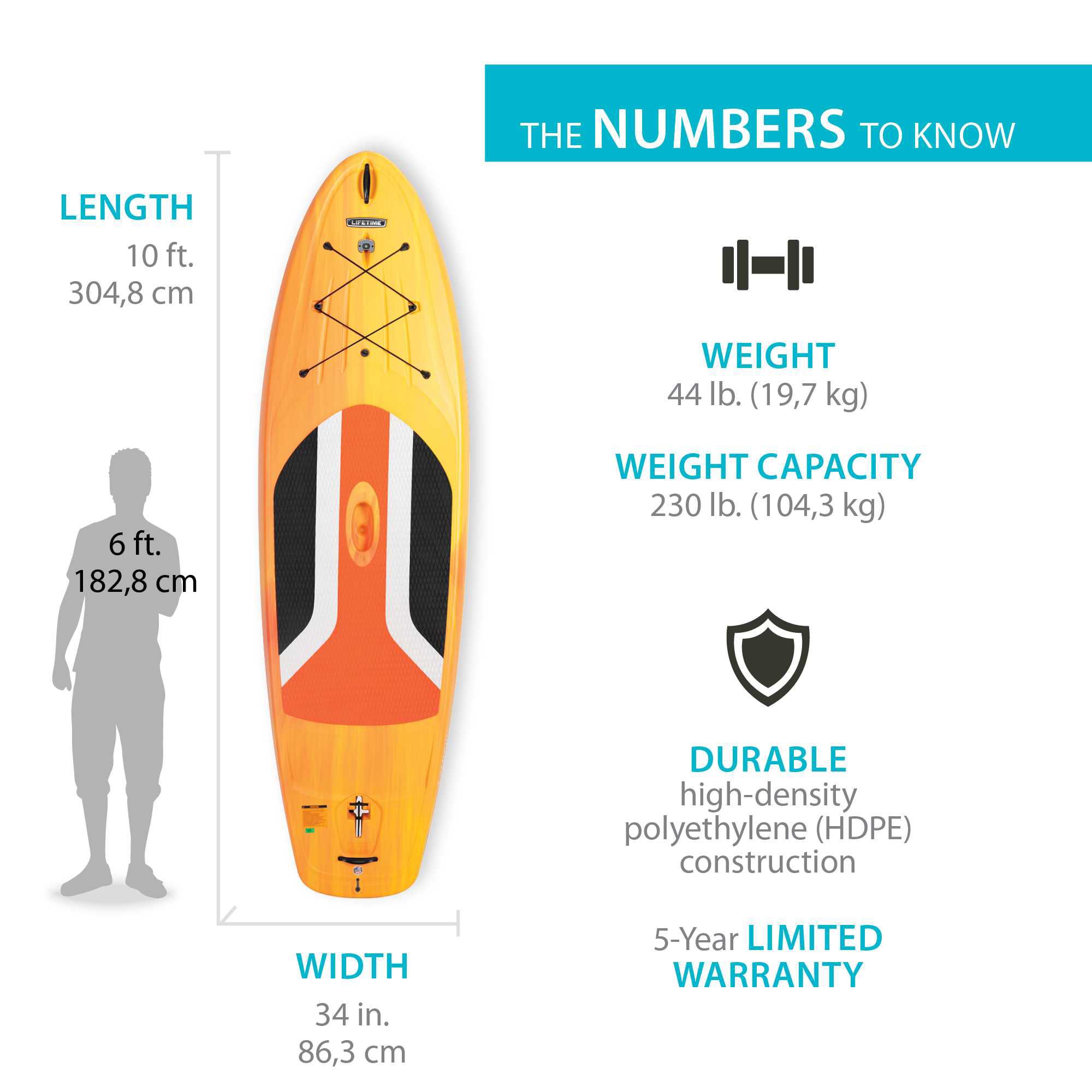 Lifetime Fathom 10 Stand-Up Paddle Board product image