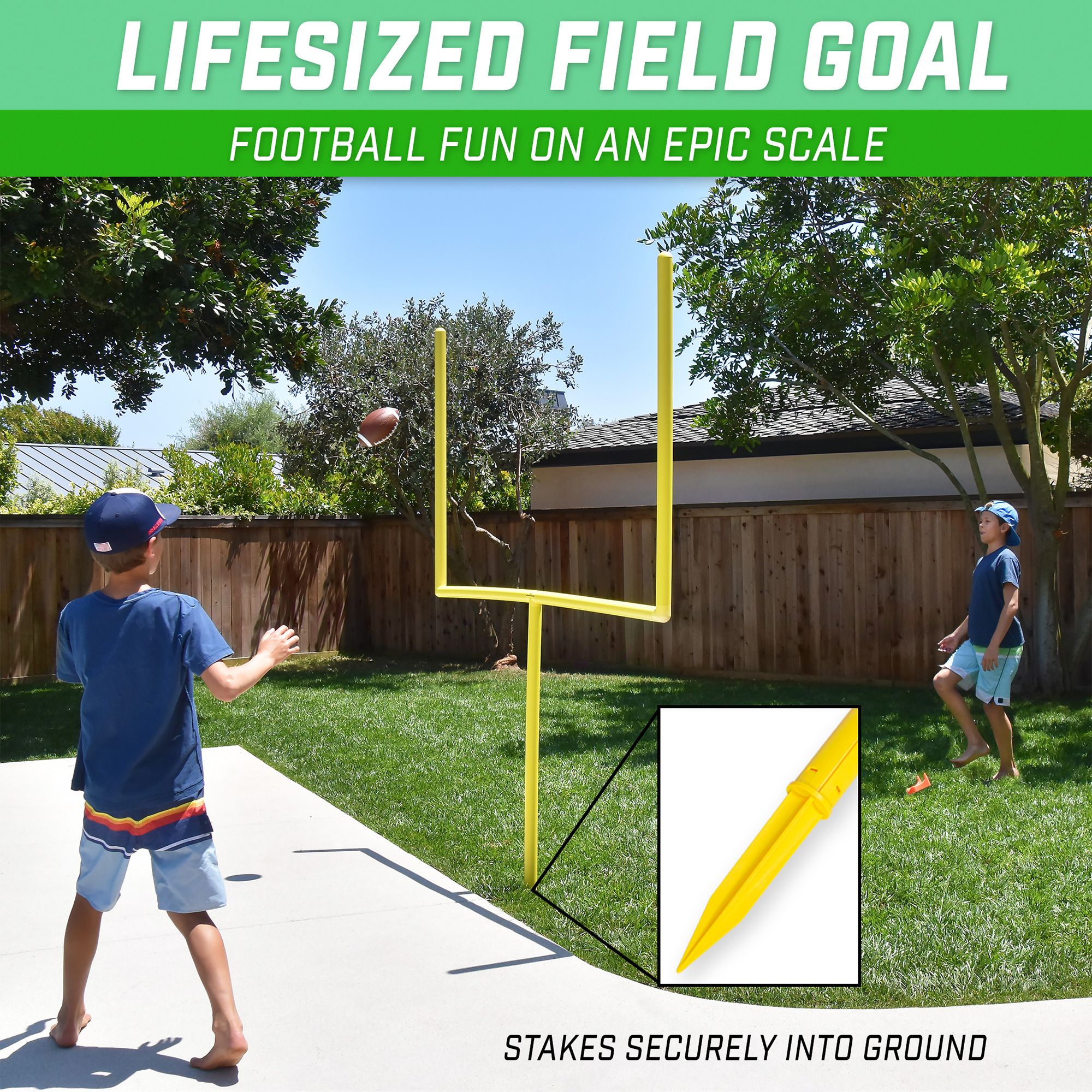 GoSports Pro Kick Challenge Field Goal Set product image