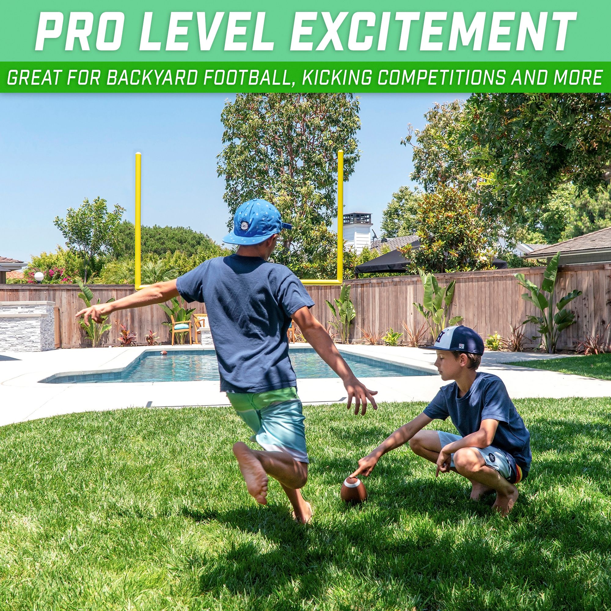 GoSports Pro Kick Challenge Field Goal Set product image