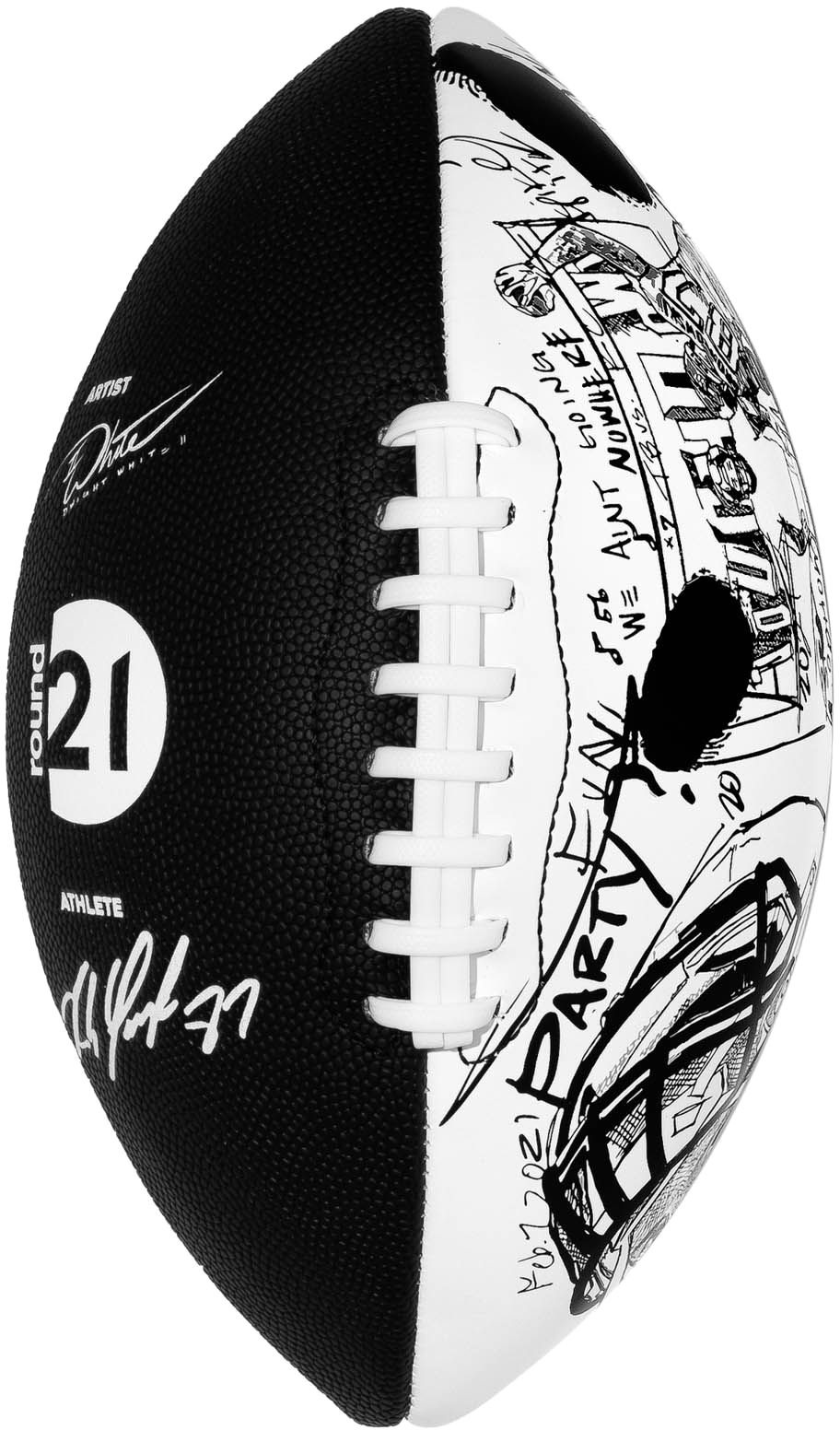 round21 NFLPA Rob Gronkowski Signature Football product image