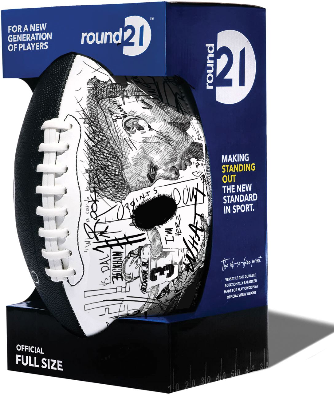 round21 NFLPA Odell Beckham Jr. Signature Football product image