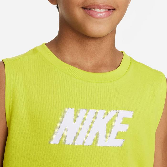 Nike Pro Sleeveless Fitted HBR Top - Boys' - Kids