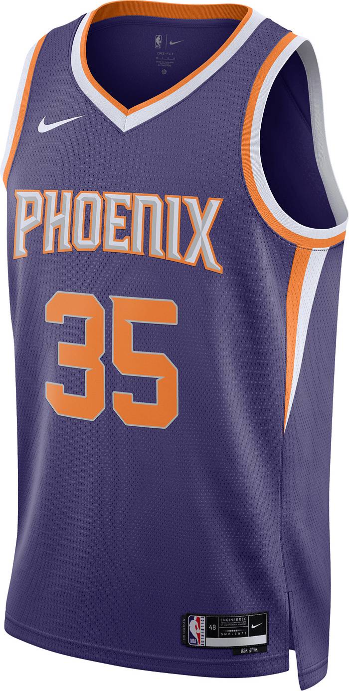 Nike Men's 2023-24 City Edition Phoenix Suns Kevin Durant #35 Purple  Swingman Jersey