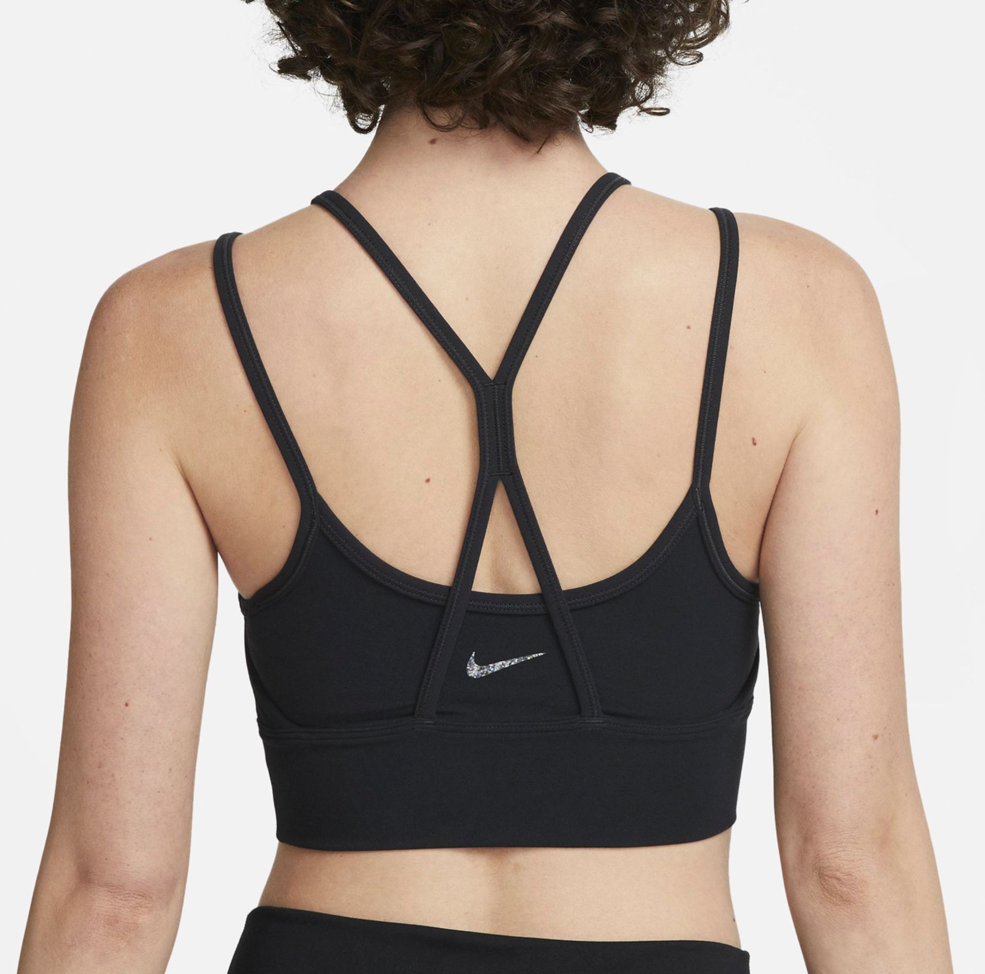 Nike Women's Indy Strappy Light-Support Padded Longline Sports Bra