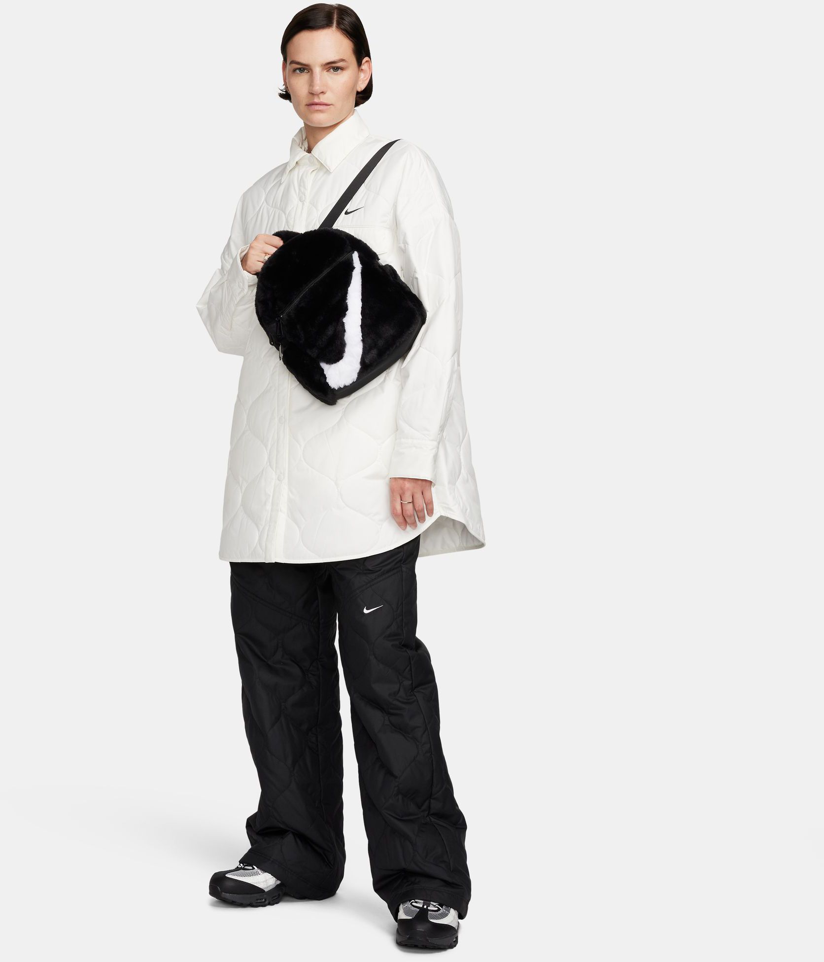 Nike Sportswear Futura 365 Faux Fur Mini Backpack