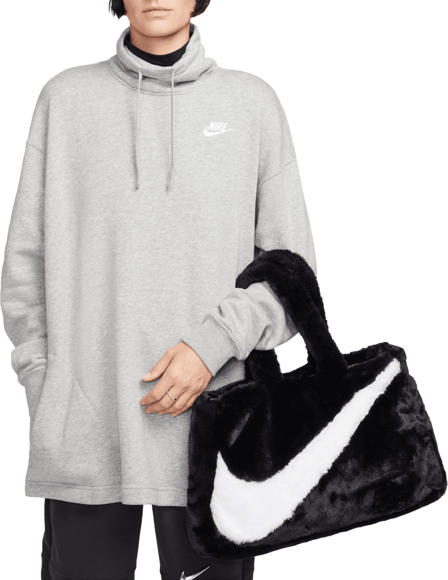 Nike Sportswear Faux Fur Tote (10L)