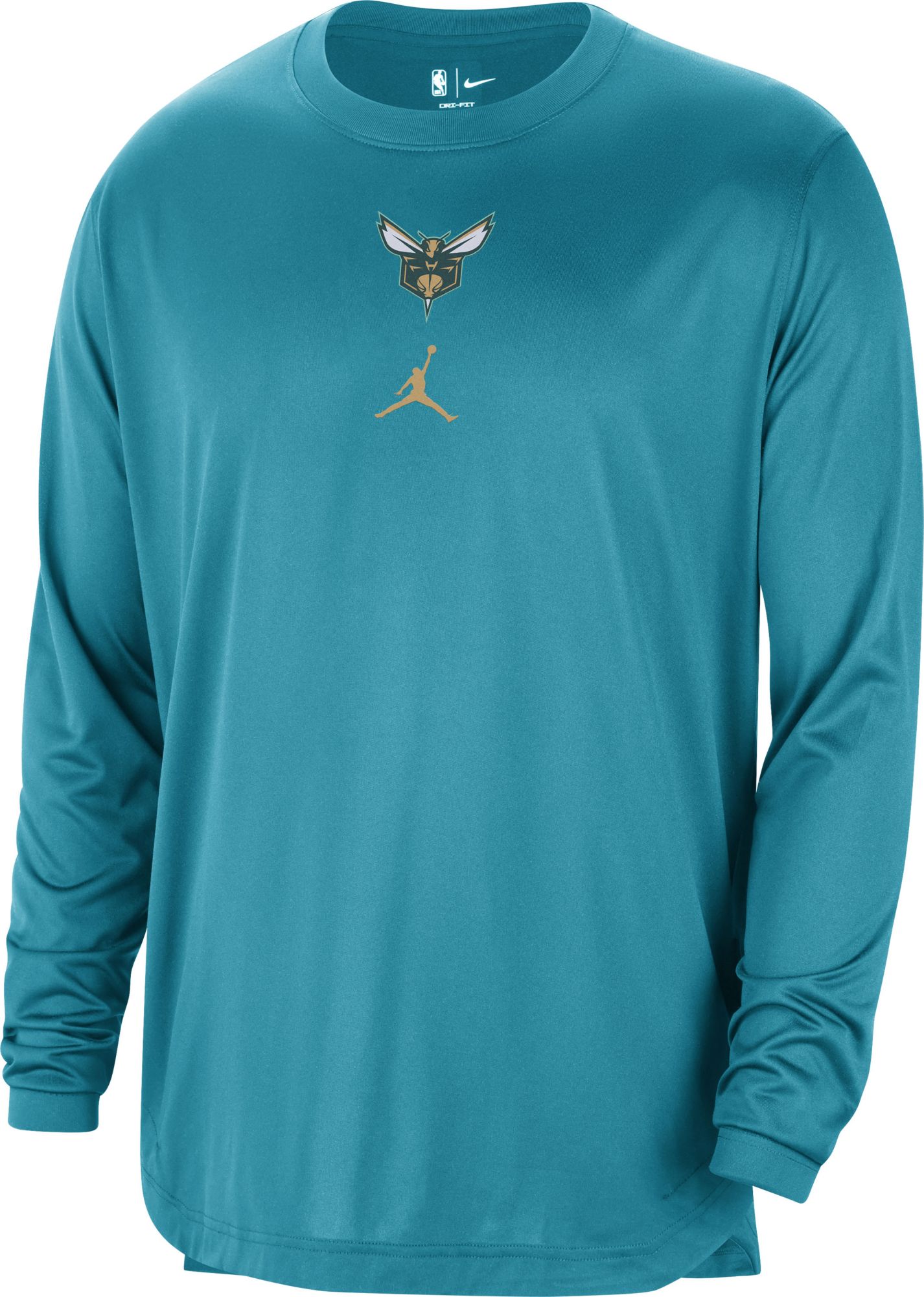 Jordan Men's 2023-24 City Edition Charlotte Hornets Program Long Sleeve T-Shirt