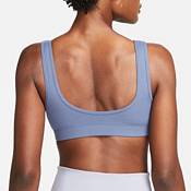 Buy Nike Alate All U Light-support Lightly Lined Ribbed Sports Bra - Brown  At 47% Off