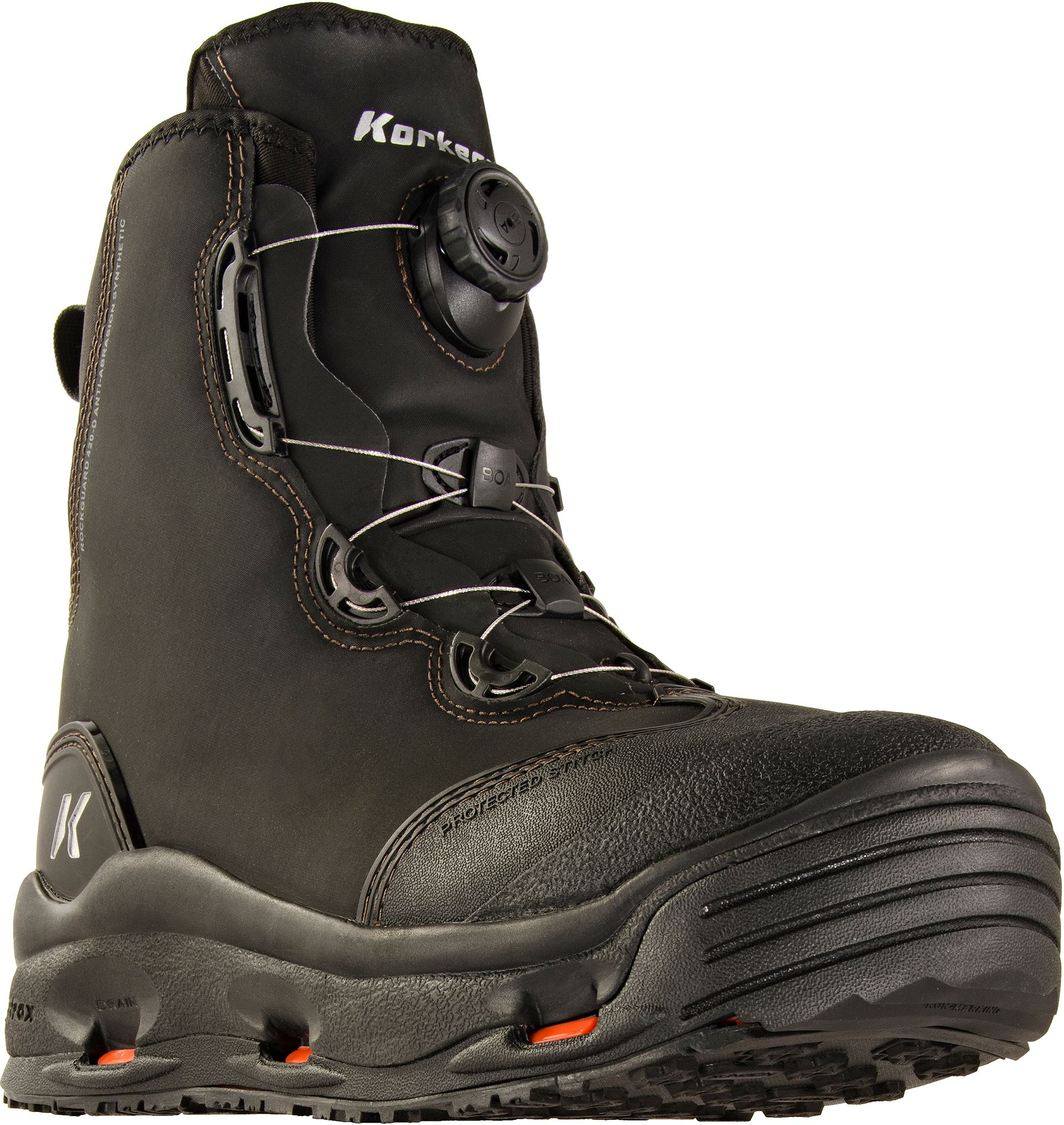 Korkers Men's Devil's Canyon Felt & Kling-On Sole Boots product image