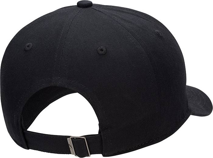 Men's Nike Futura Washed Baseball Cap - Black - Size One Size