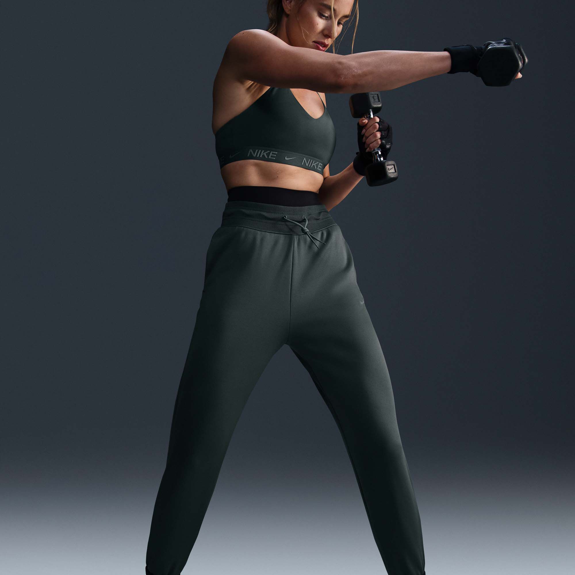 Nike Women's Therma-FIT One High-Waisted 7/8 Joggers product image