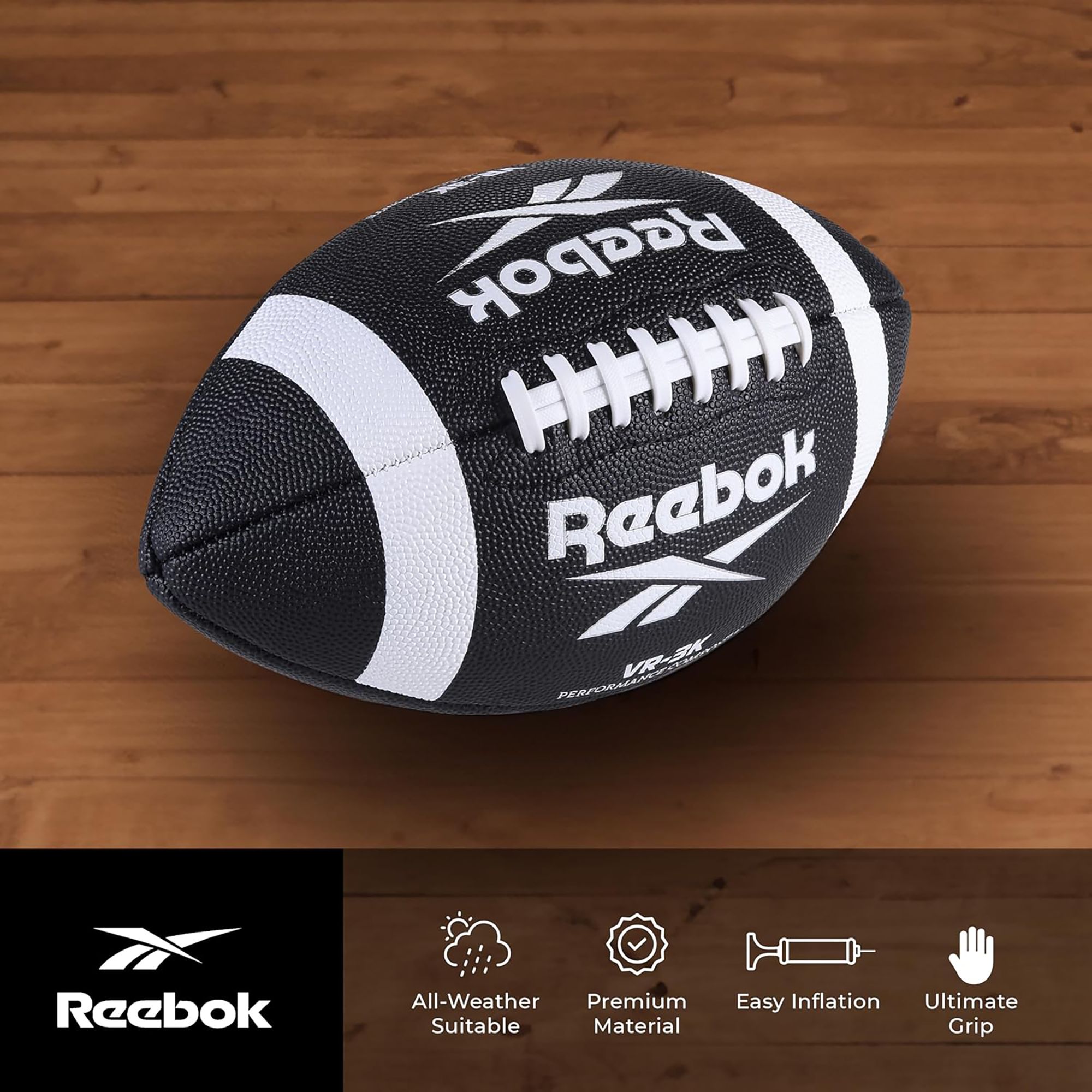 Reebok VR-3K Composite Brown Football product image