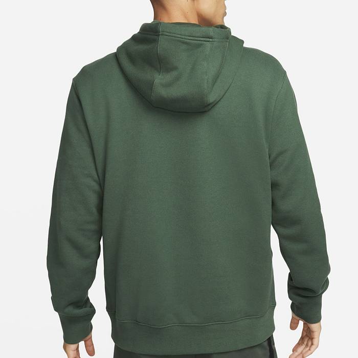 Nike Club Fleece Sweatsuit Tracksuit Mens Size M Hoodie Set Dark Green  Monogram