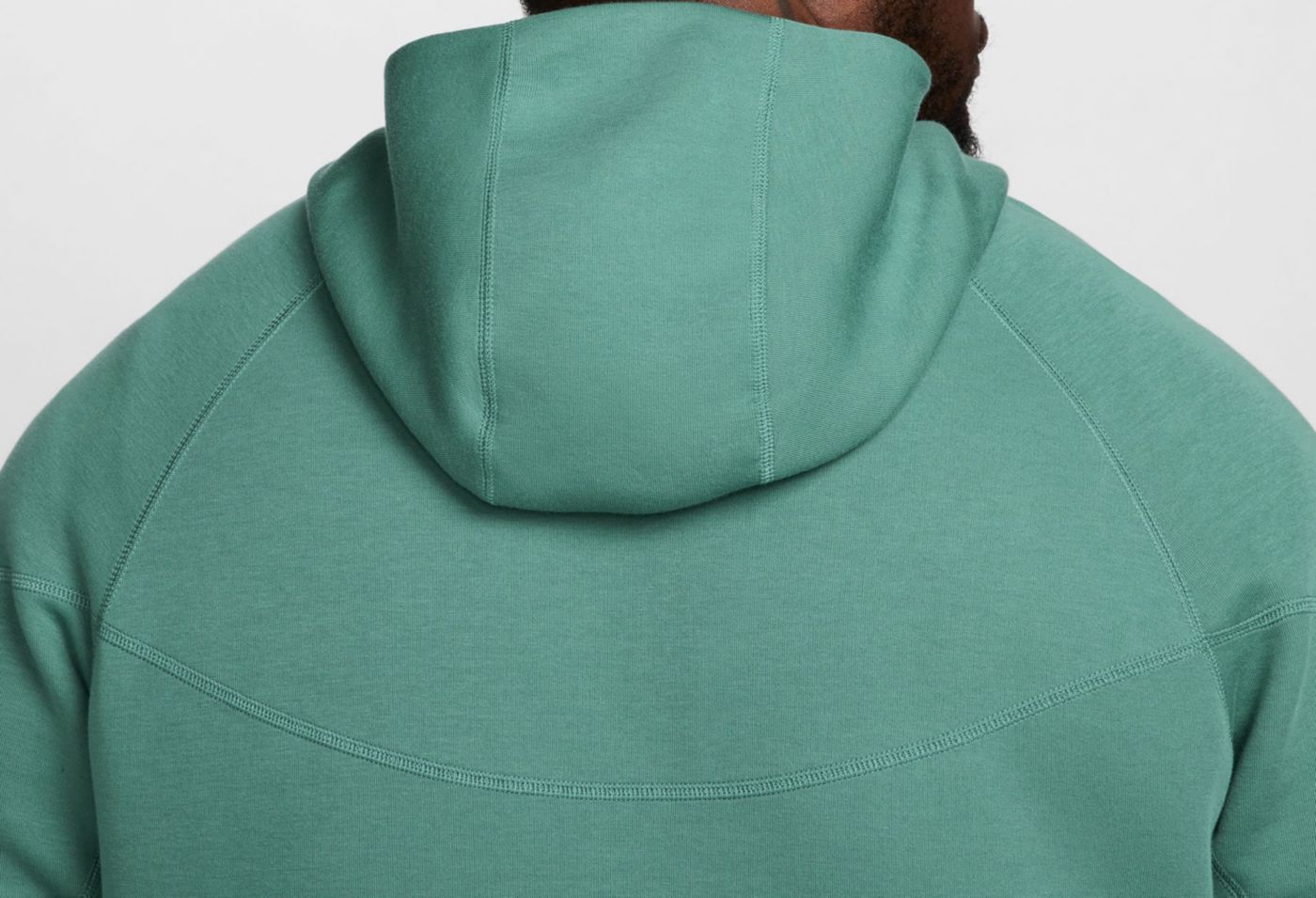 Nike Tech Fleece Full-Zip Hoodie Galactic Green hotsell New Season Size M