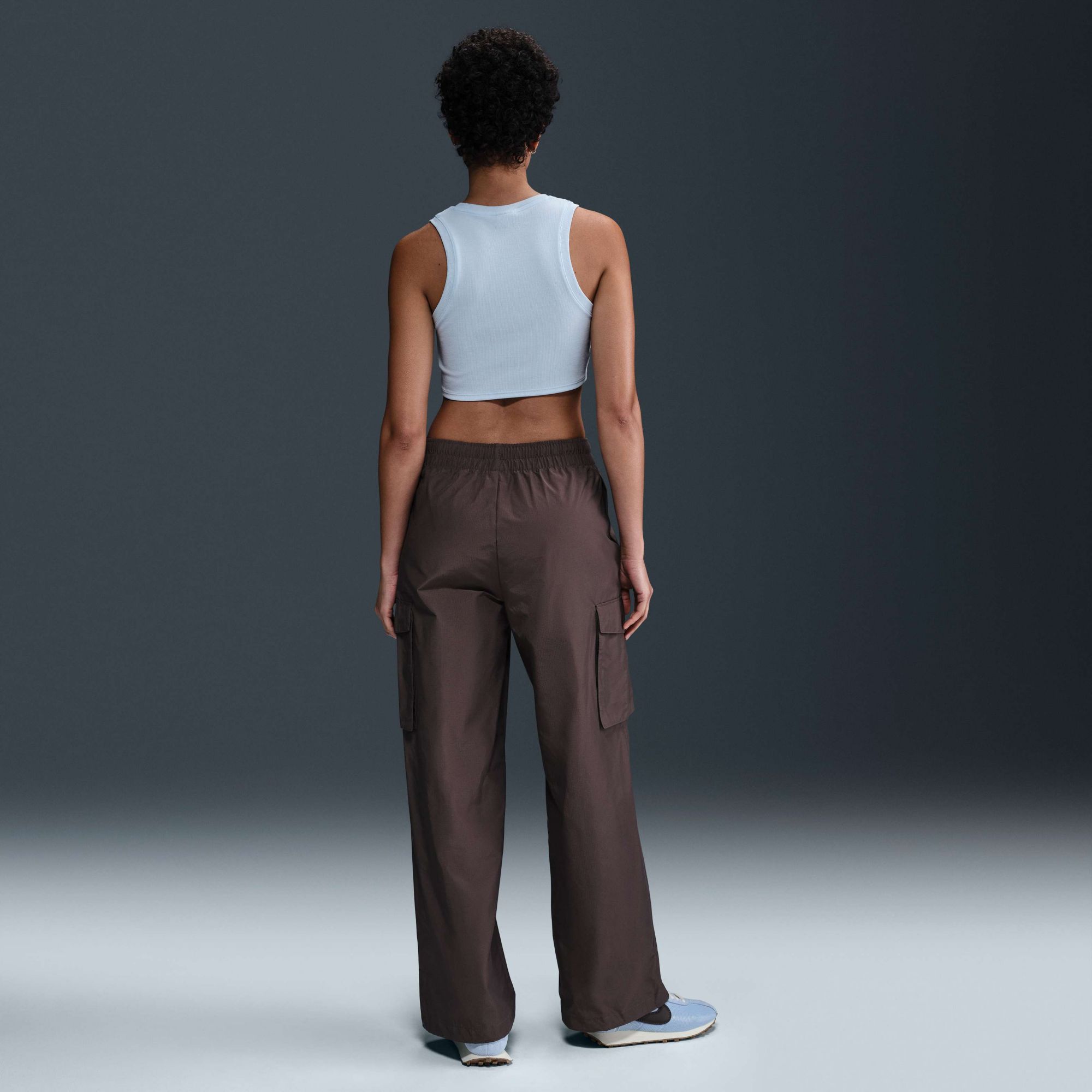 Nike Women's Sportswear Chill Knit Tight Cropped Mini-Rib Tank Top product image