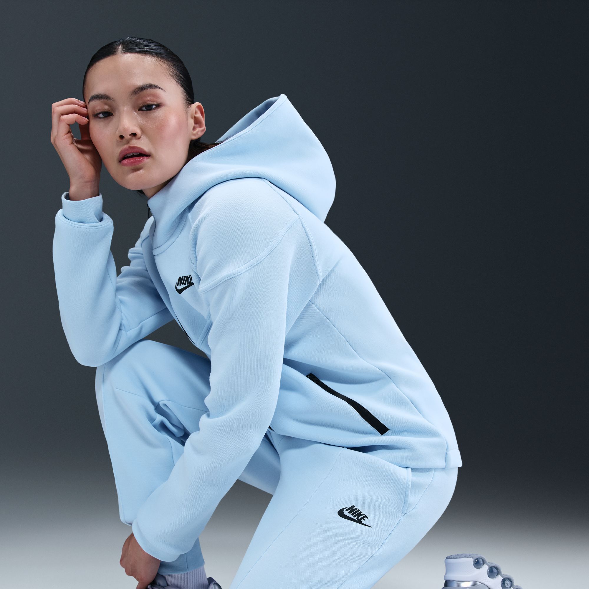 Nike Women's Sportswear Tech Fleece Mid-Rise Joggers product image