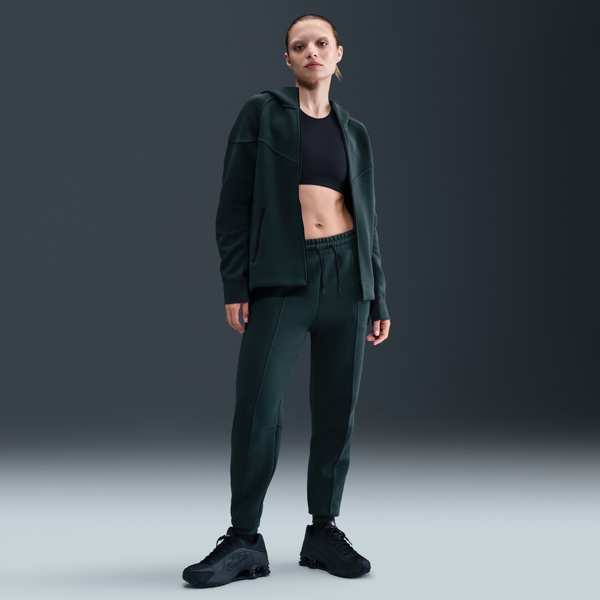 Nike Women's Sportswear Tech Fleece Mid-Rise Joggers product image