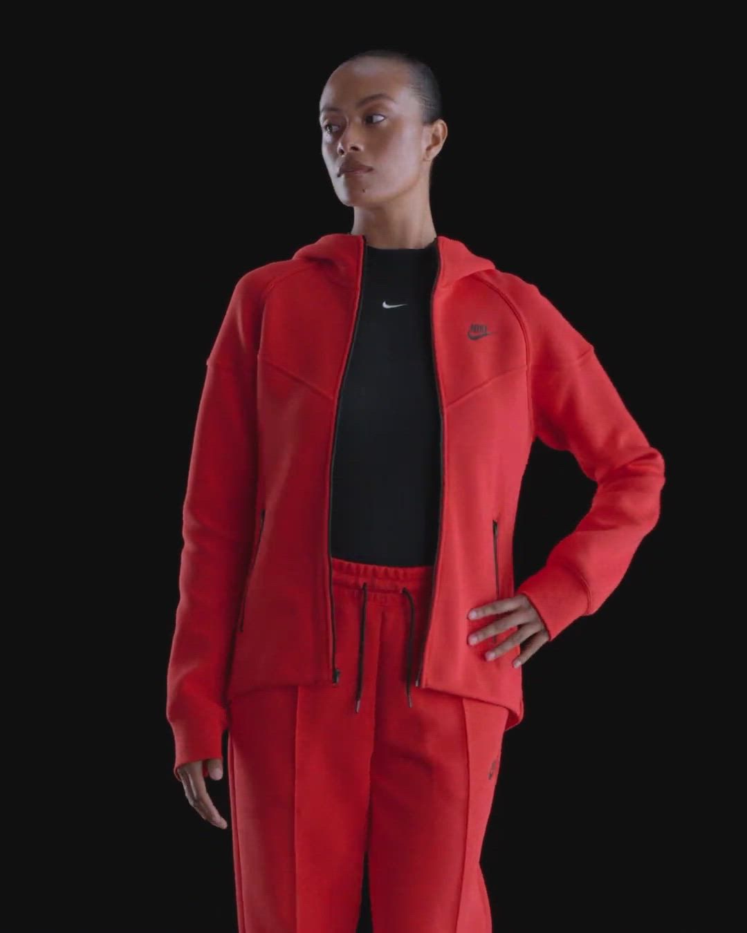 Nike Women's Sportswear Tech Fleece Windrunner Full-Zip Hoodie product