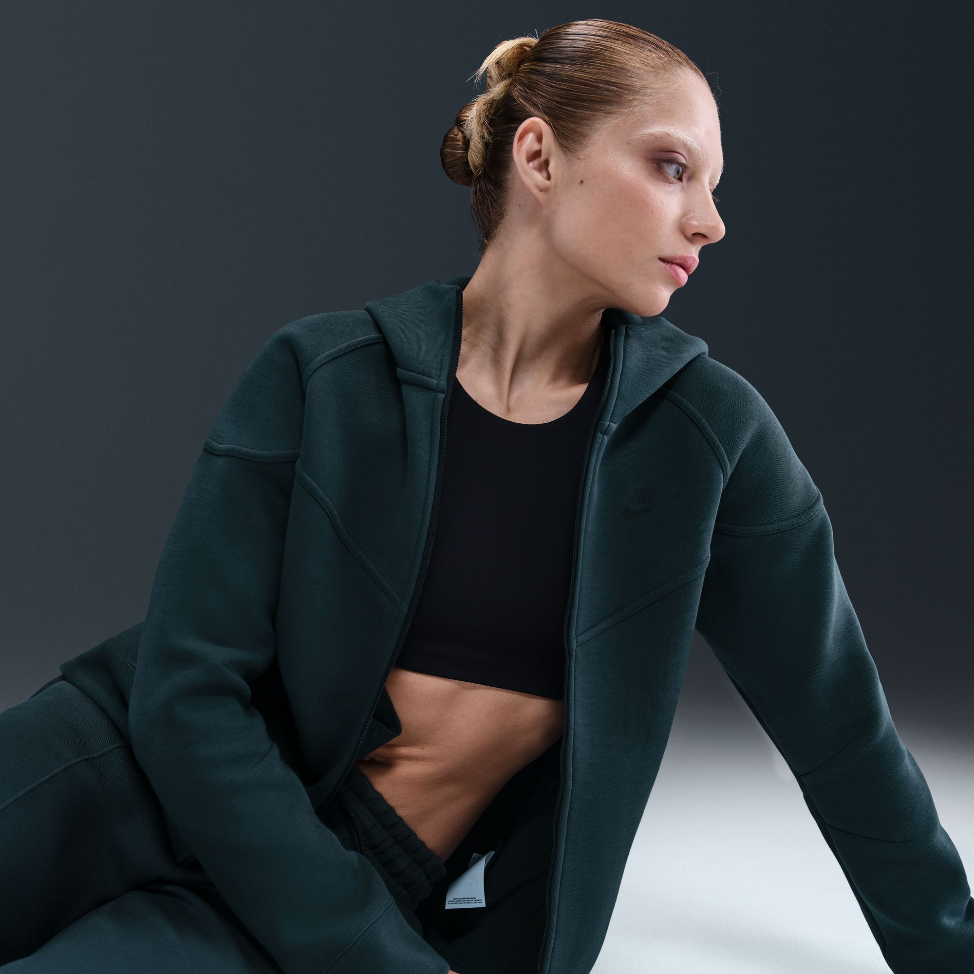 Nike Women's Sportswear Tech Fleece Windrunner Full-Zip Hoodie product image