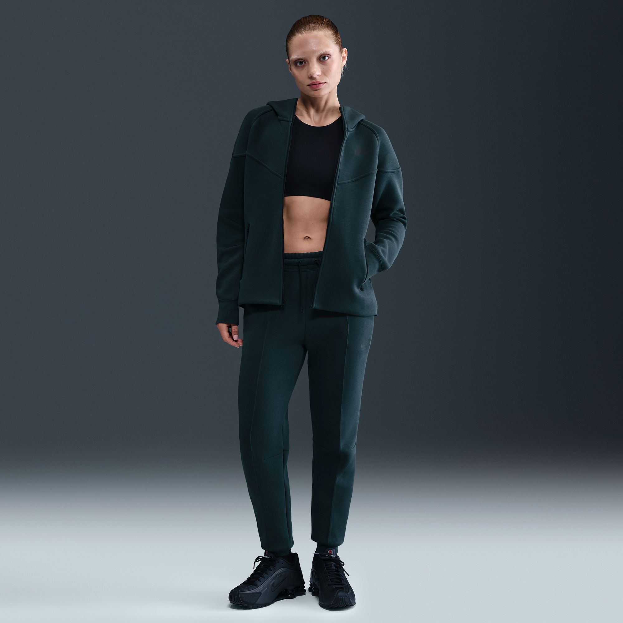 Nike Women's Sportswear Tech Fleece Windrunner Full-Zip Hoodie product image