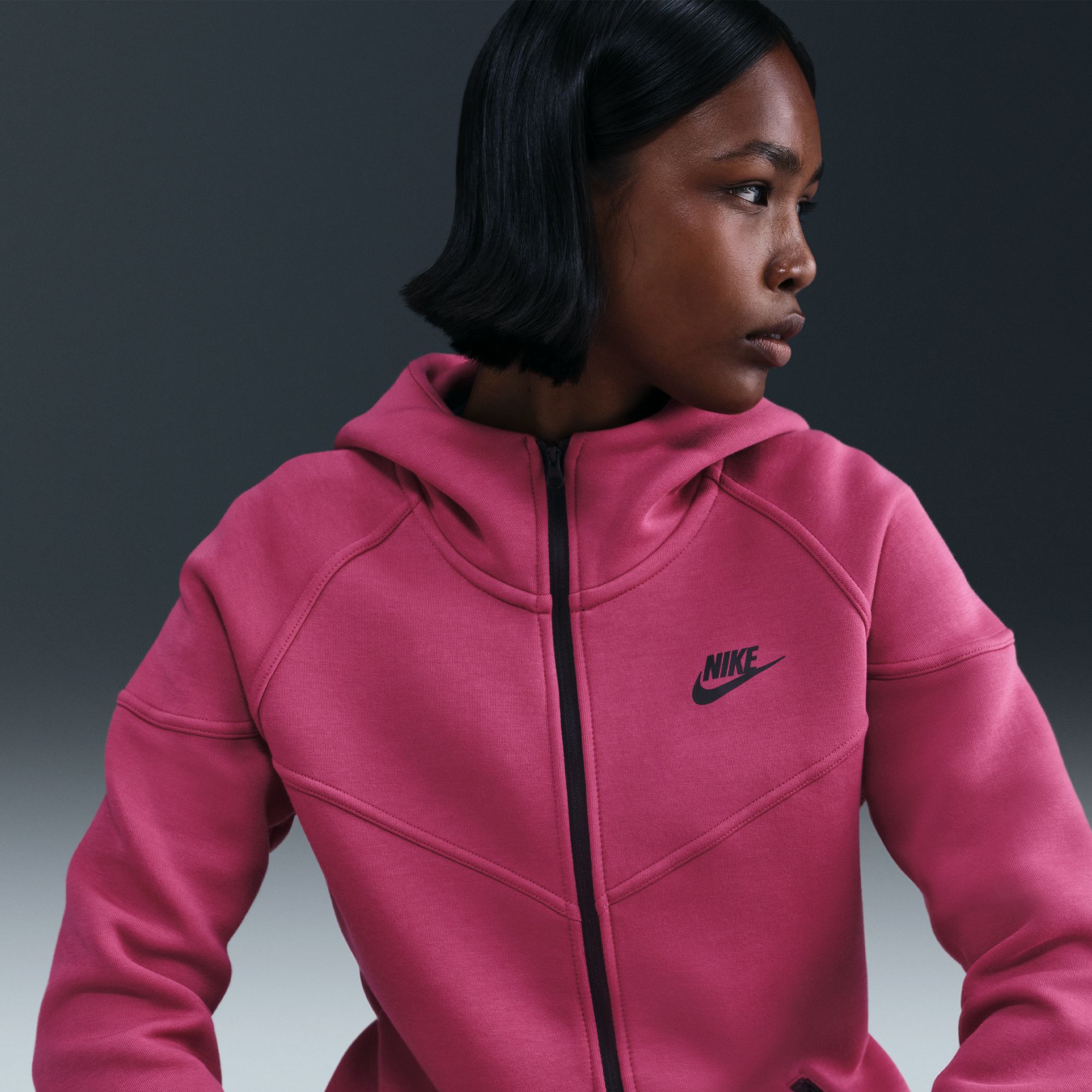 Nike Women's Sportswear Tech Fleece Windrunner Full-Zip Hoodie product image
