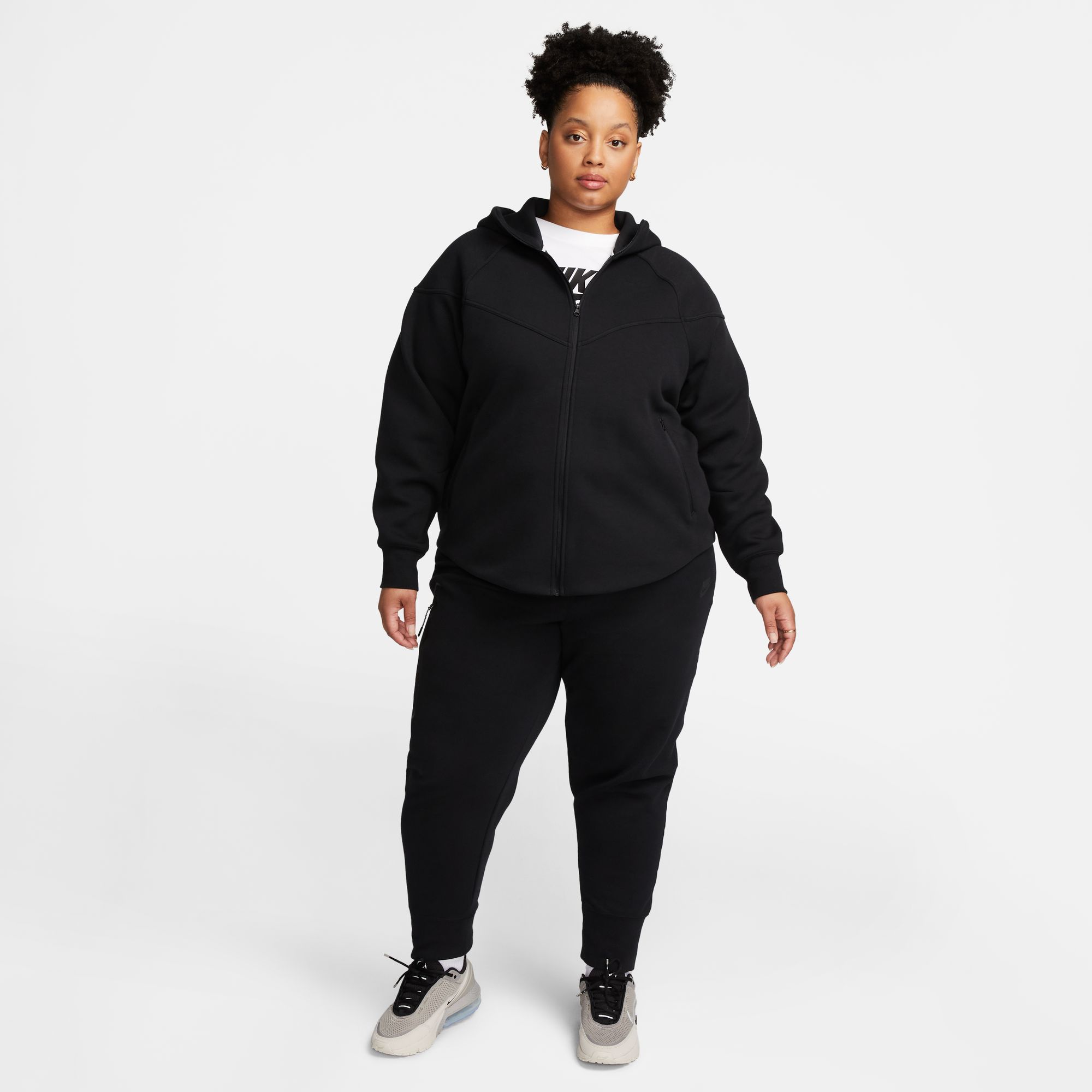Nike Women's Sportswear Tech Fleece Windrunner Full-Zip Hoodie (Plus Size) product image