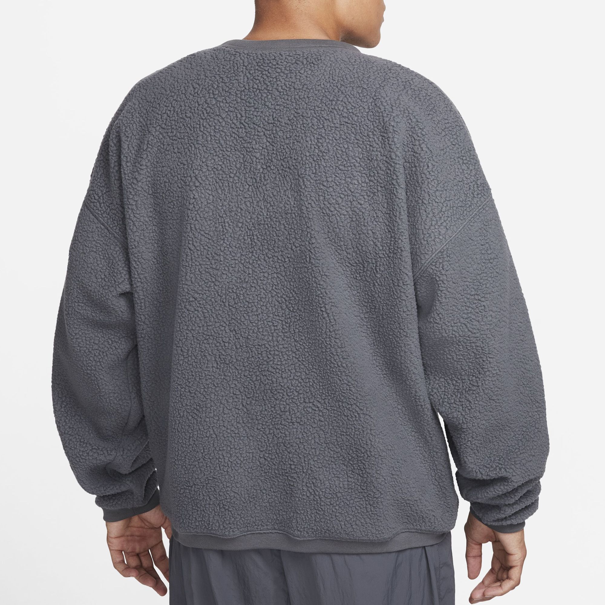 Nike Men's Club Fleece Sherpa Winterized Crewneck Sweatshirt product image