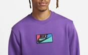 Nike Men's Club Fleece Crewneck Patch Graphic Sweatshirt product image