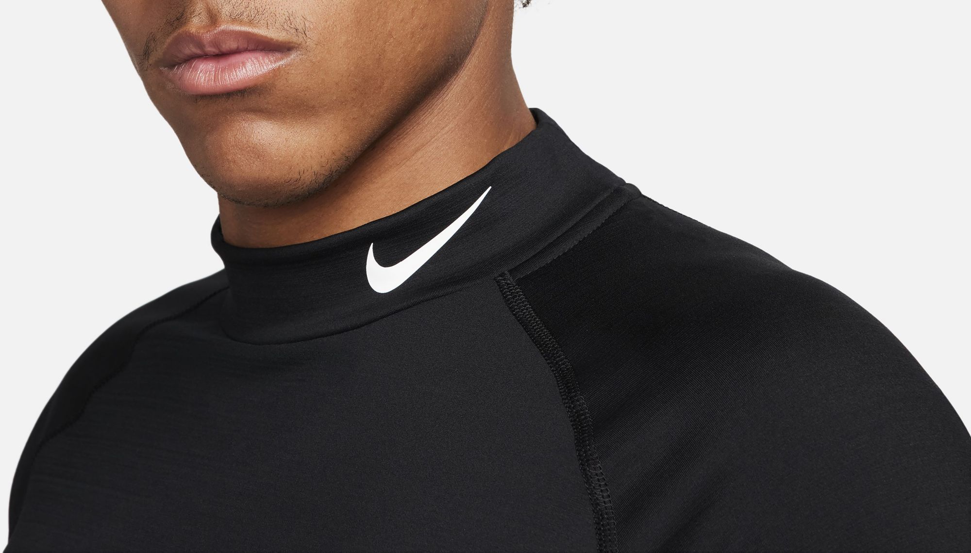 Nike Men's Pro Dri-FIT Warm Mock Neck Long Sleeve Shirt product image