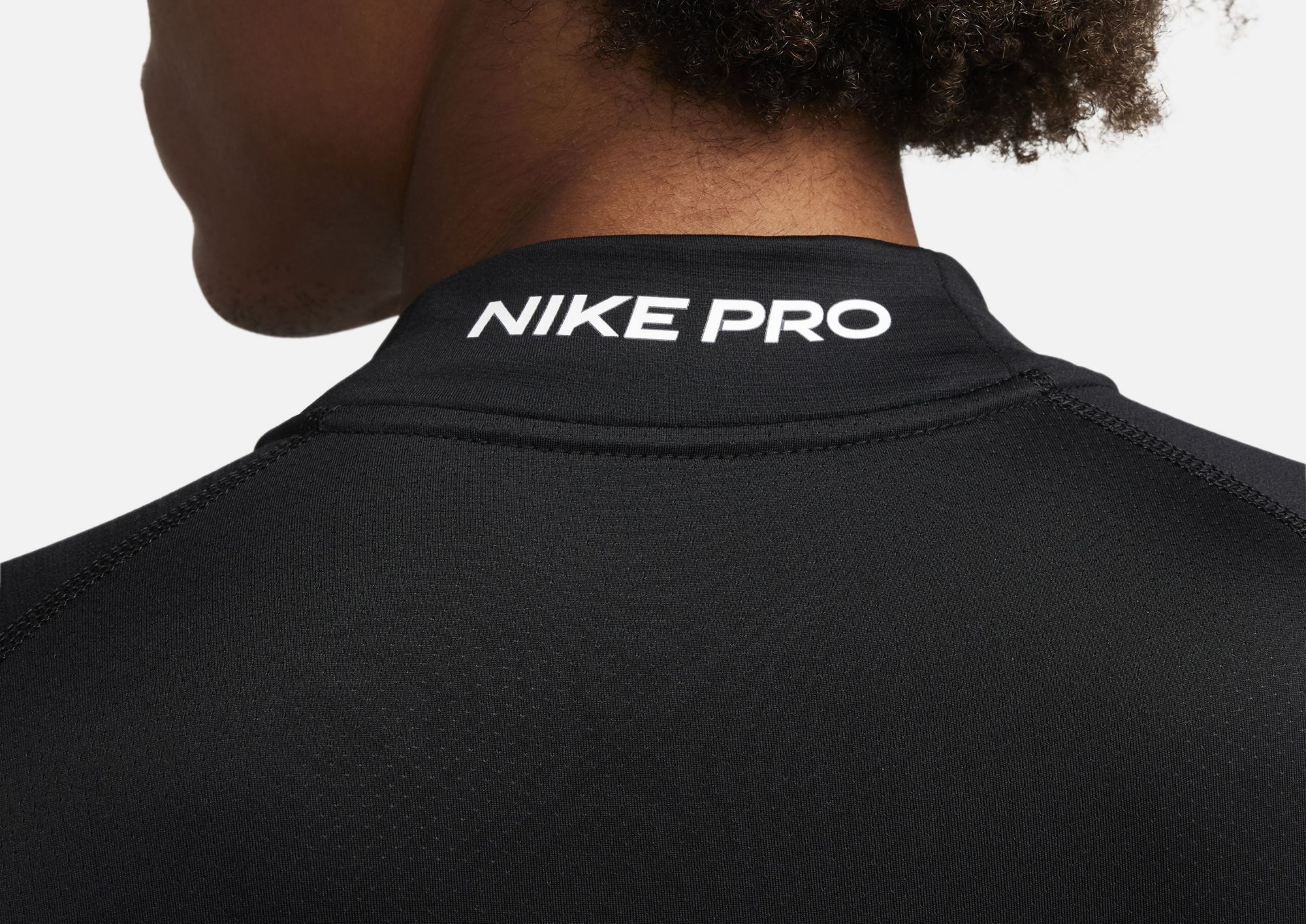 Nike Men's Pro Dri-FIT Warm Mock Neck Long Sleeve Shirt product image