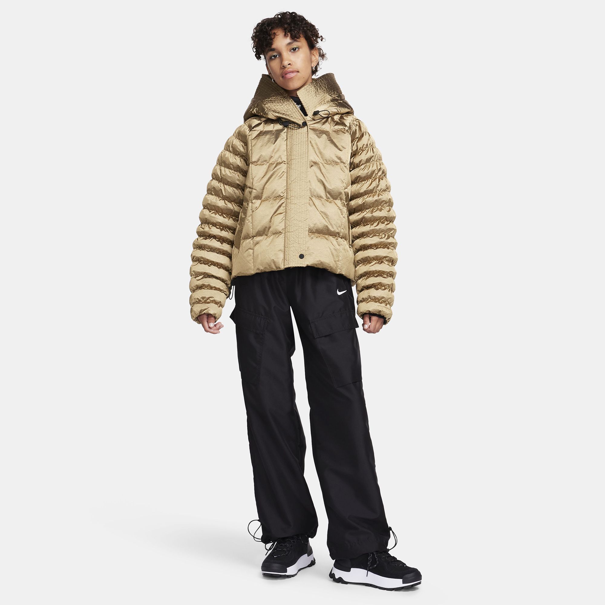 Nike Sportswear Women's Swoosh Puffer Shine PrimaLoft Jacket