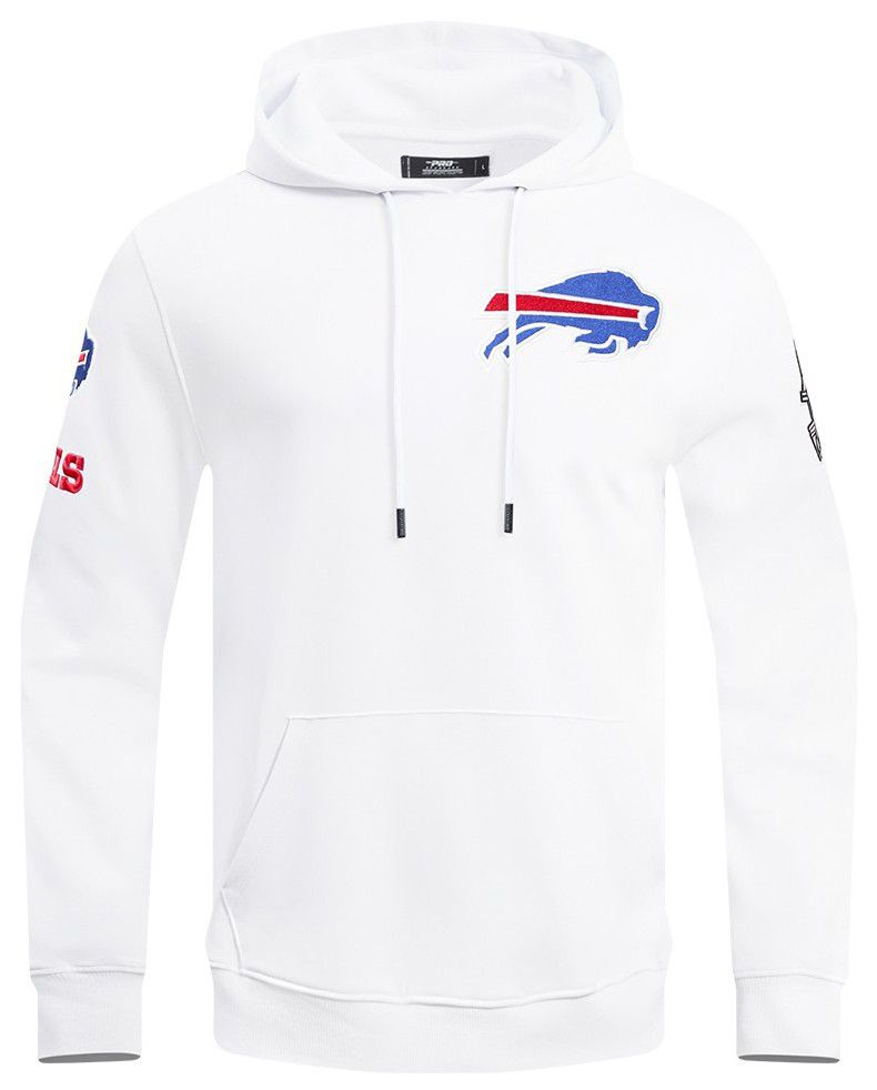 Pro Standard Men's Buffalo Bills White Classic Chenille Hoodie product image