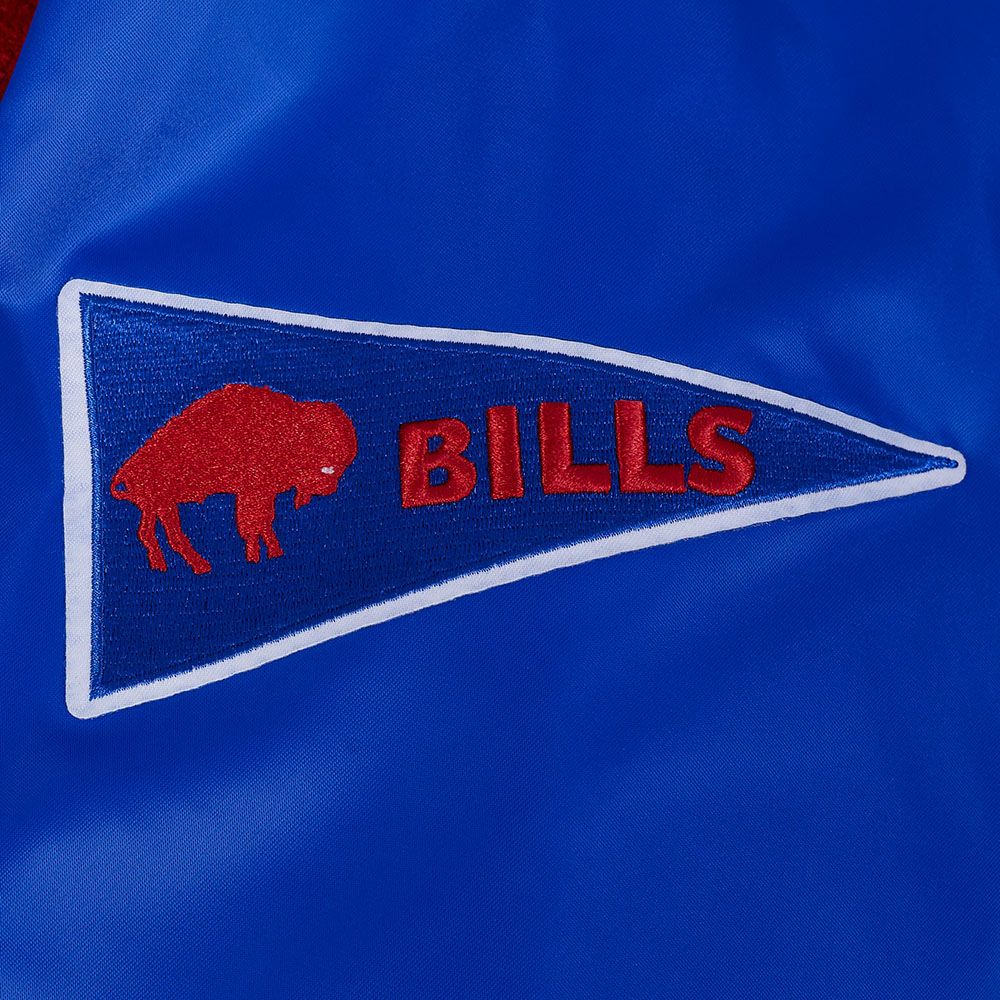 Pro Standard Men's Buffalo Bills Royal Blue 'Best Of' Satin Jacket product image