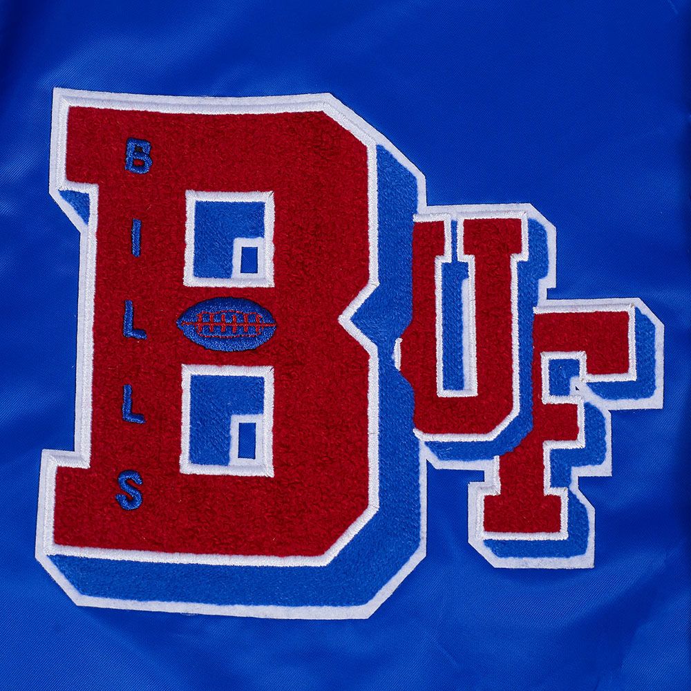 Pro Standard Men's Buffalo Bills Royal Blue 'Best Of' Satin Jacket product image