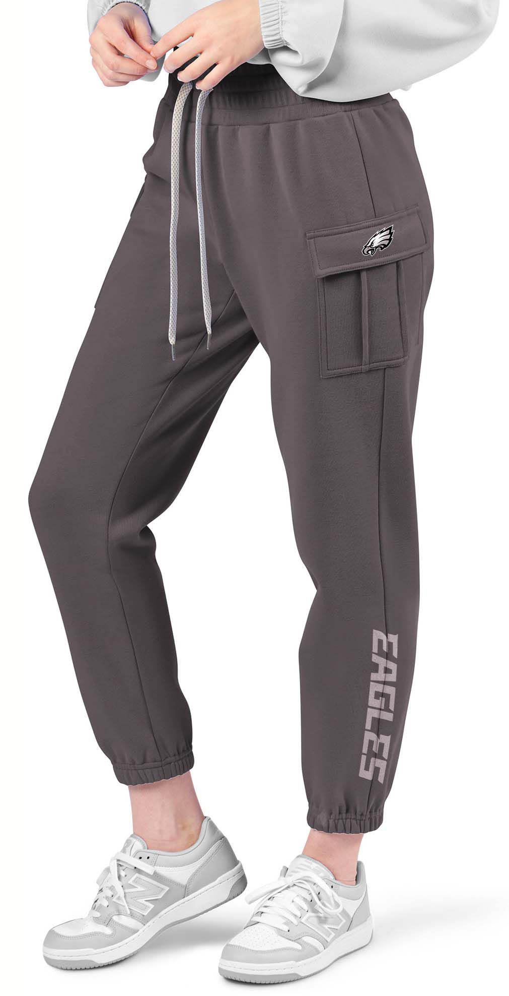 Certo Women's Philadelphia Eagles Dark Haze Cargo Fleece Joggers product image