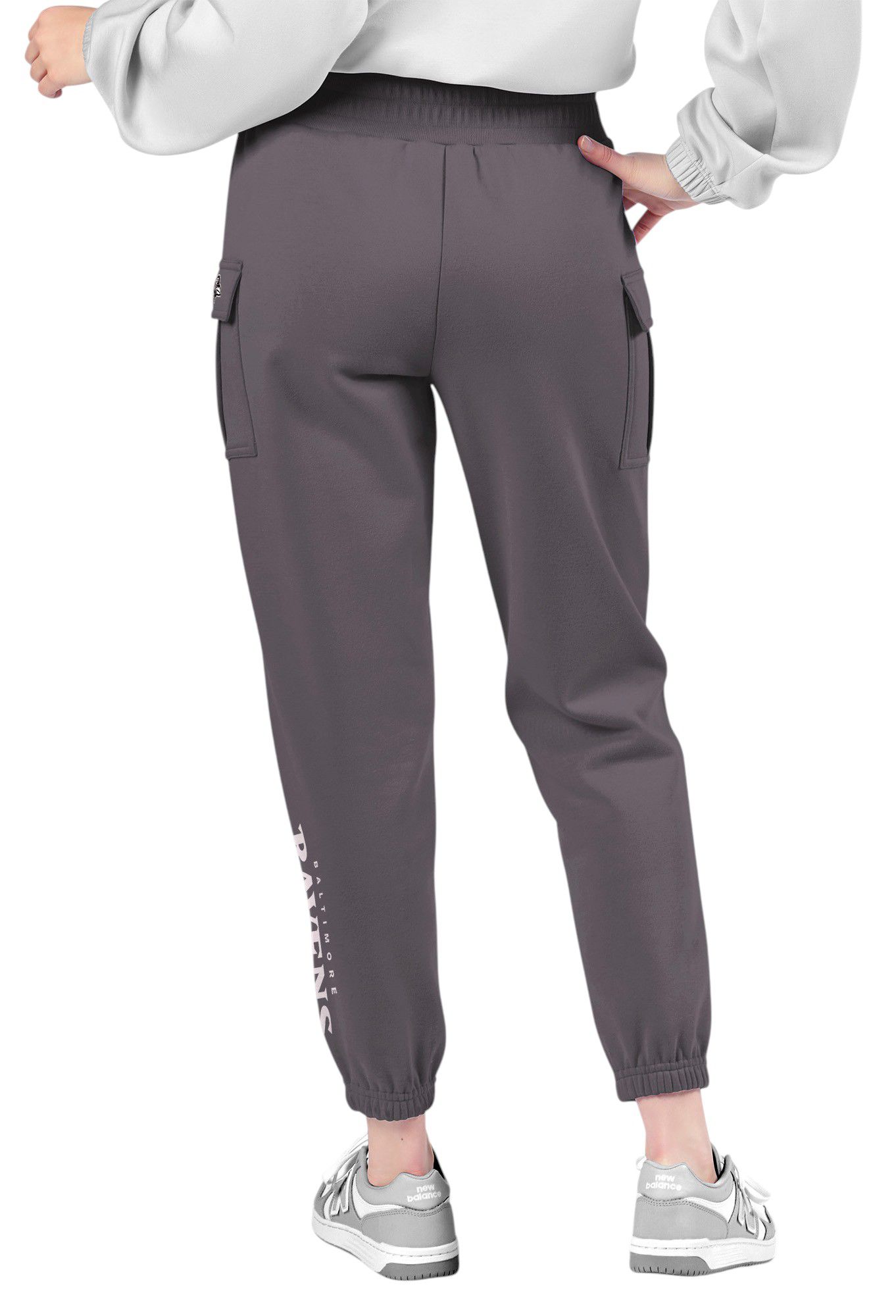 Certo Women's Baltimore Ravens Dark Haze Cargo Fleece Joggers product image