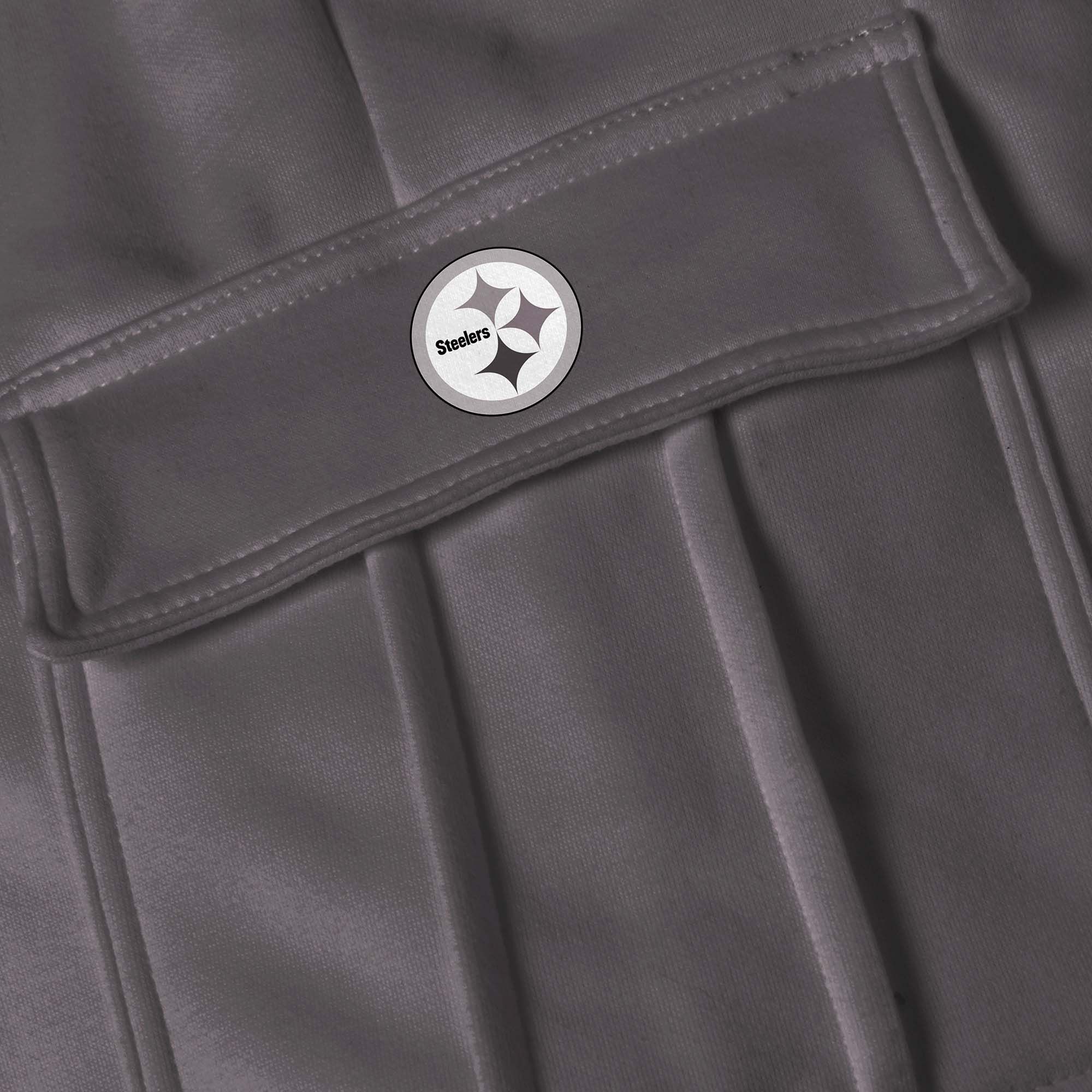 Certo Women's Pittsburgh Steelers Dark Haze Cargo Fleece Joggers product image