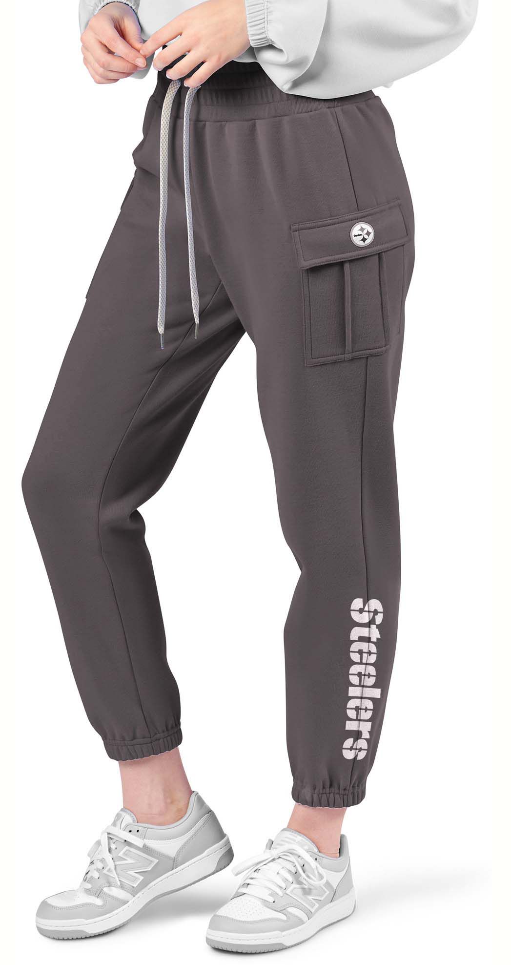 Certo Women's Pittsburgh Steelers Dark Haze Cargo Fleece Joggers product image