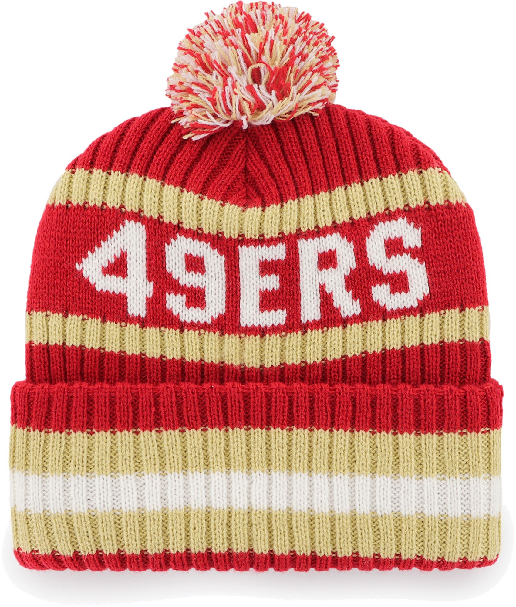 '47 Men's San Francisco 49ers Bering Red Pom Knit product image