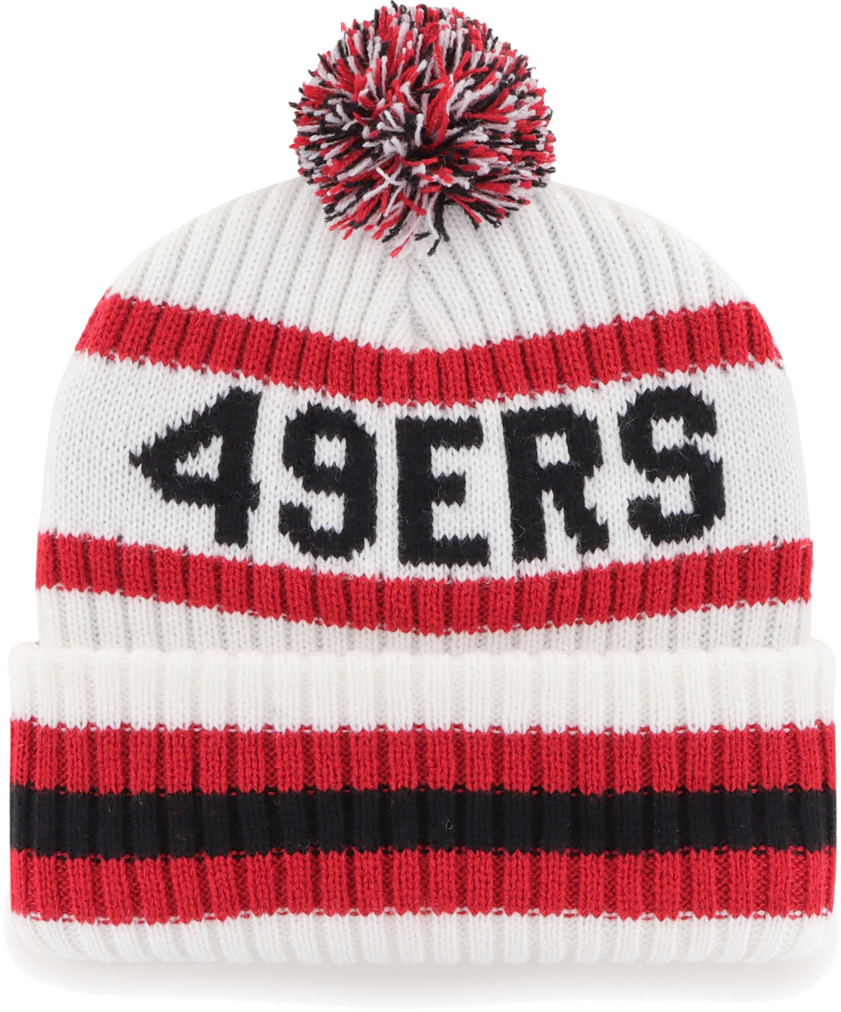 '47 Men's San Francisco 49ers Bering White Pom Knit product image